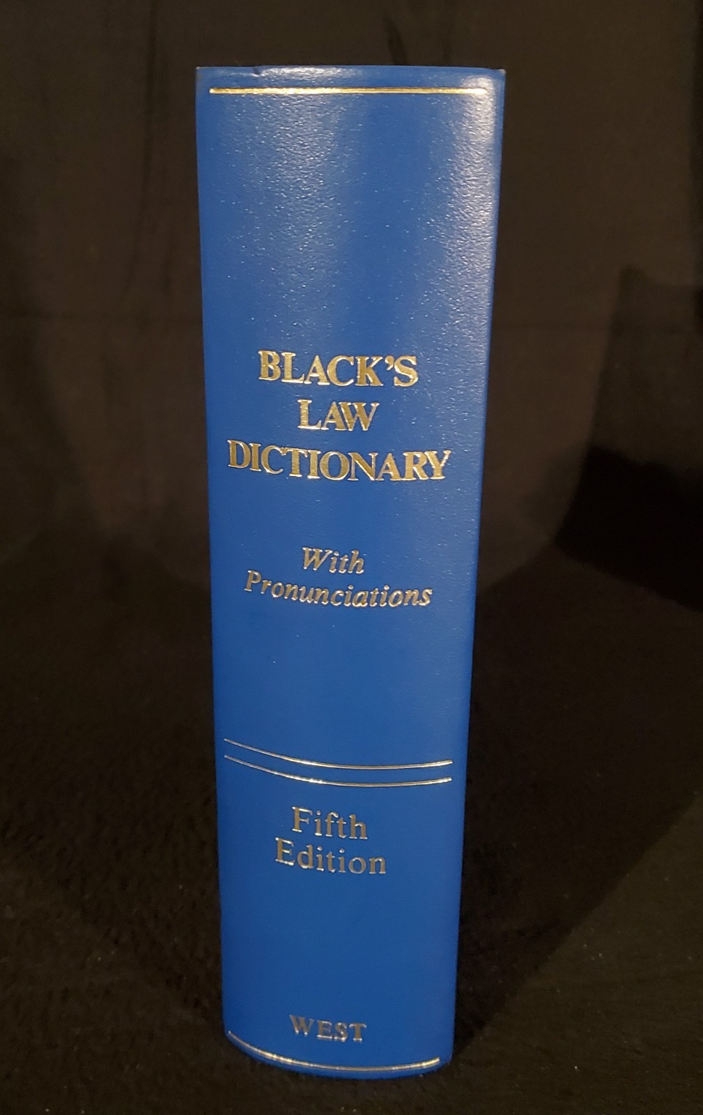 Black’s Law Dictionary — 5th Edition by Henry Campbell Black (1979).
