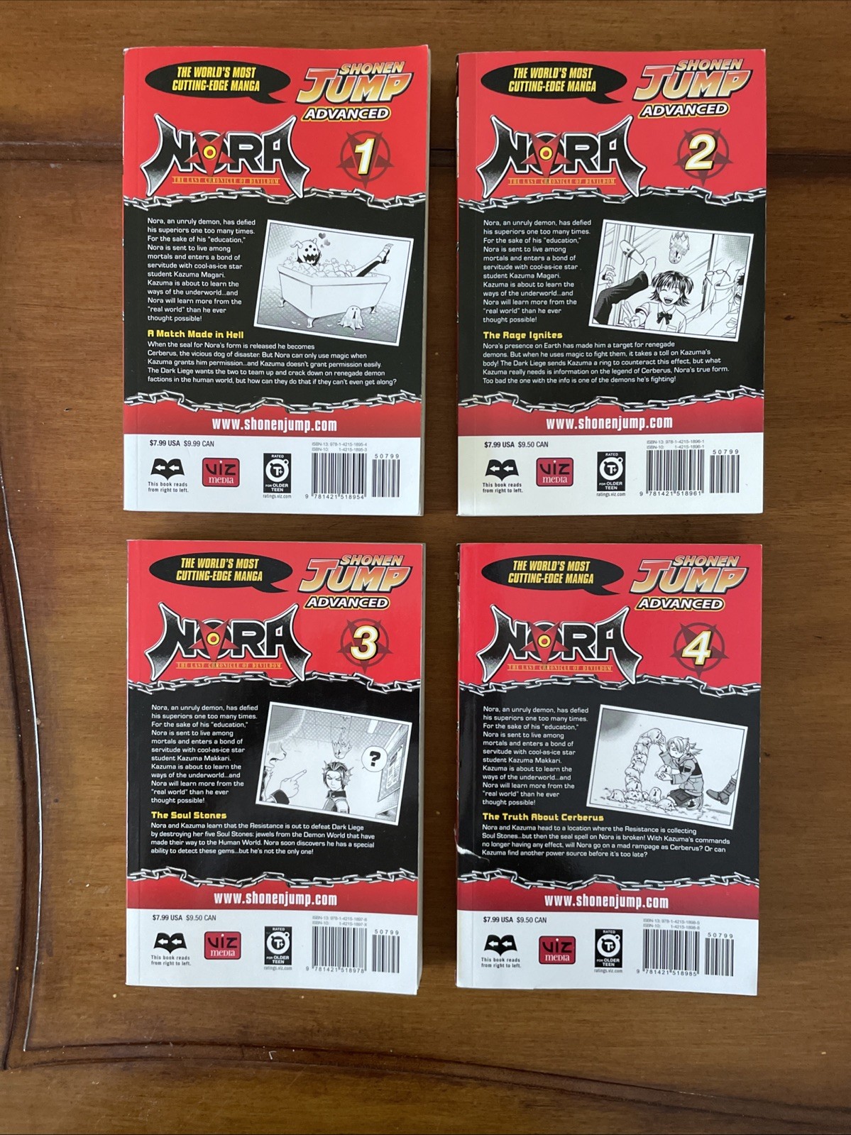 Nora The Last Chronicle of Devildom Complete Vol. 1-8 English Manga Lot Set Viz