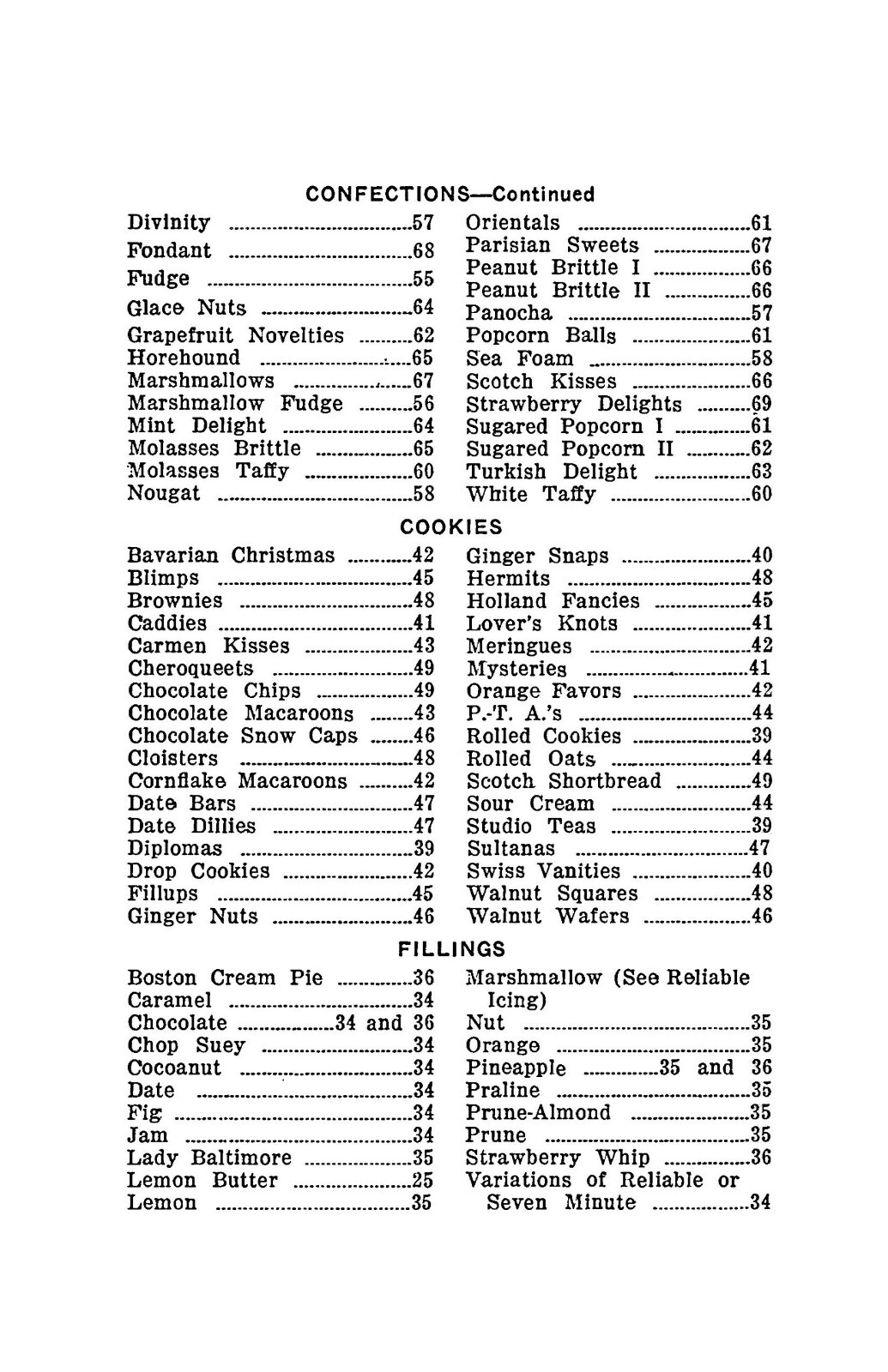 “1920” Cakes, Cookies And Confections Vintage Cook Book 73 Pages