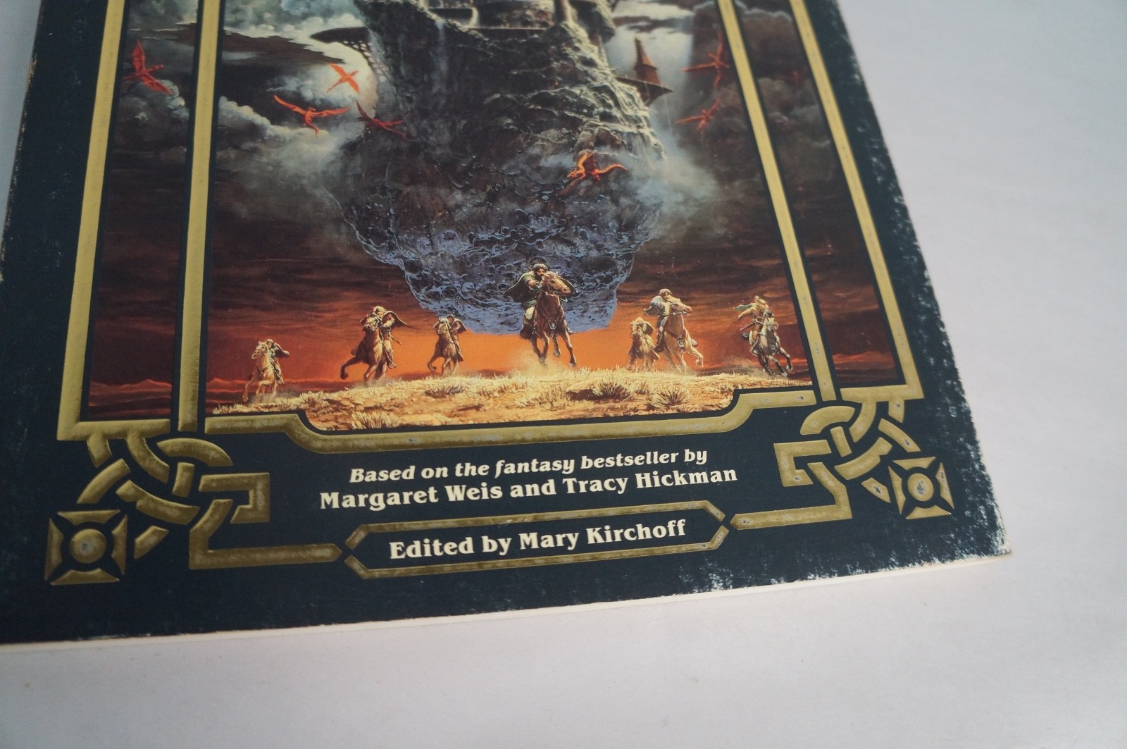 The Art of Dragonlance Saga Paperback 1987 TSR 1st Printing A D&D Weis & Hickman