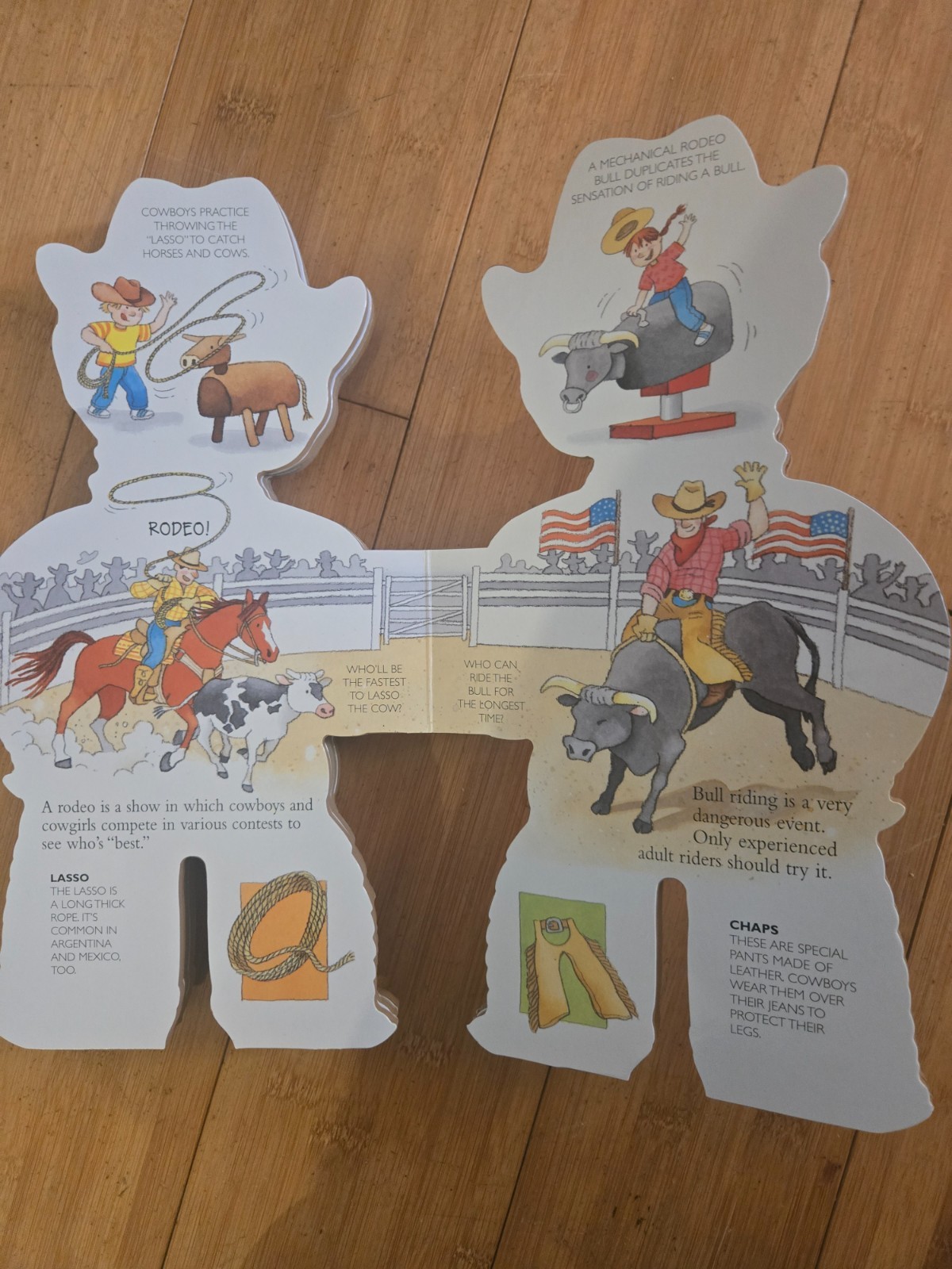 YOUNG KIDS BOOK-Cowboy by Giovanni Caviezel (2009, Children’s Board Books)