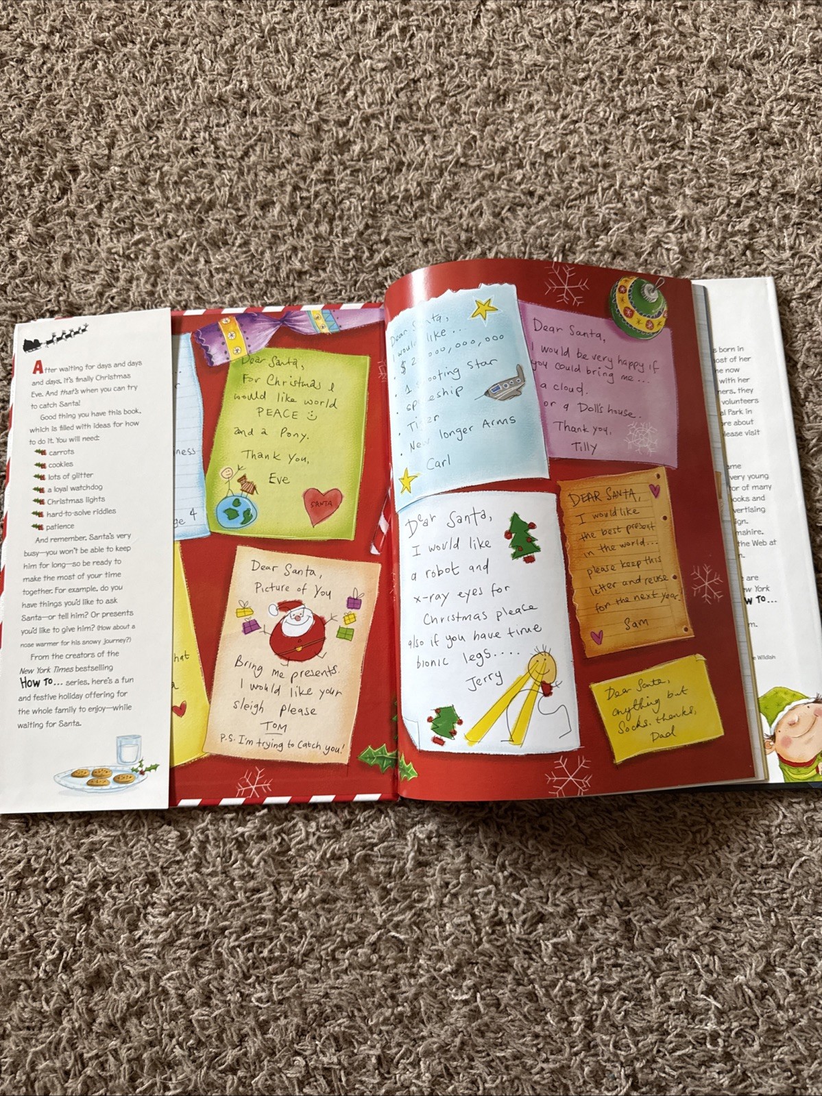 How to Catch Santa (2015, Hardcover Book)