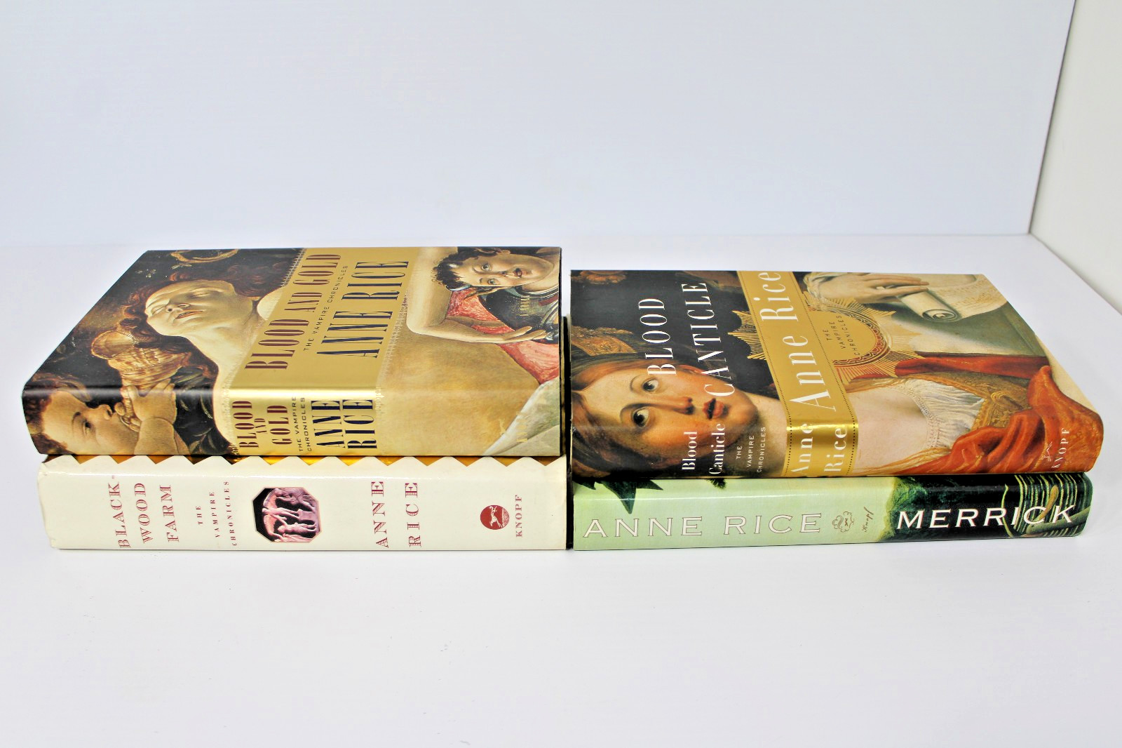 Anne Rice- Vampire/ Mayfair Lot of 4 books, All 1st Editions, Like New HC/ DJ