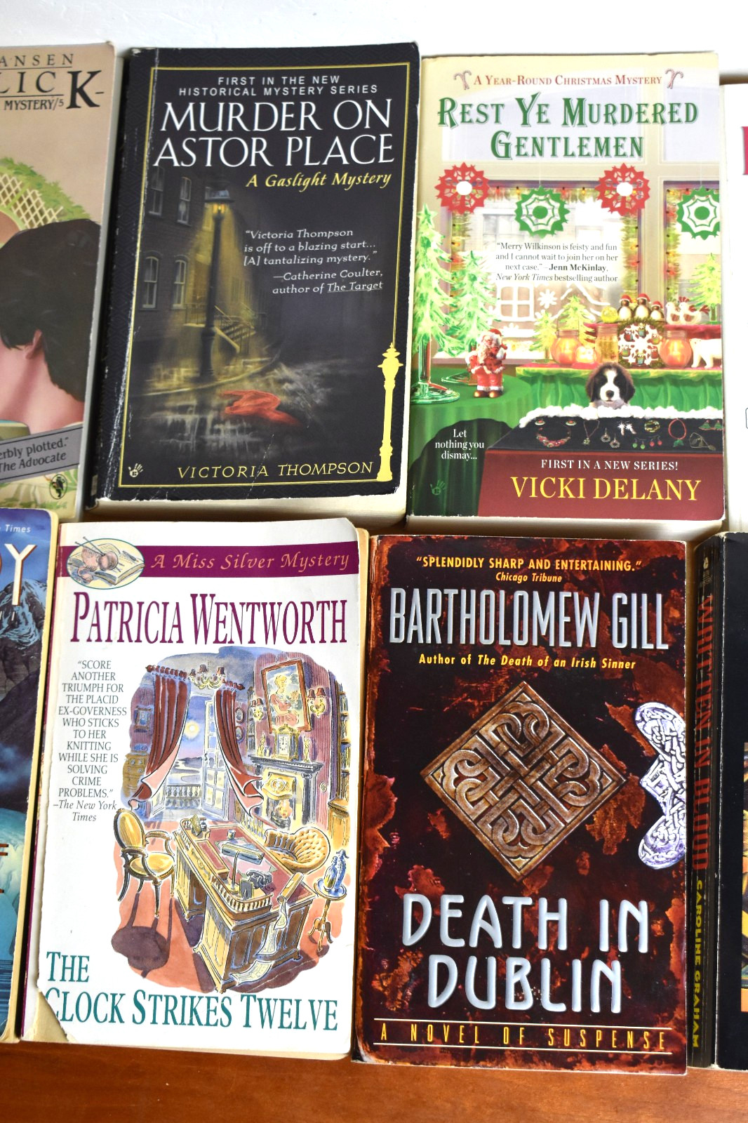 Lot of 12 Cozy Mystery Paperbacks Mixed Authors