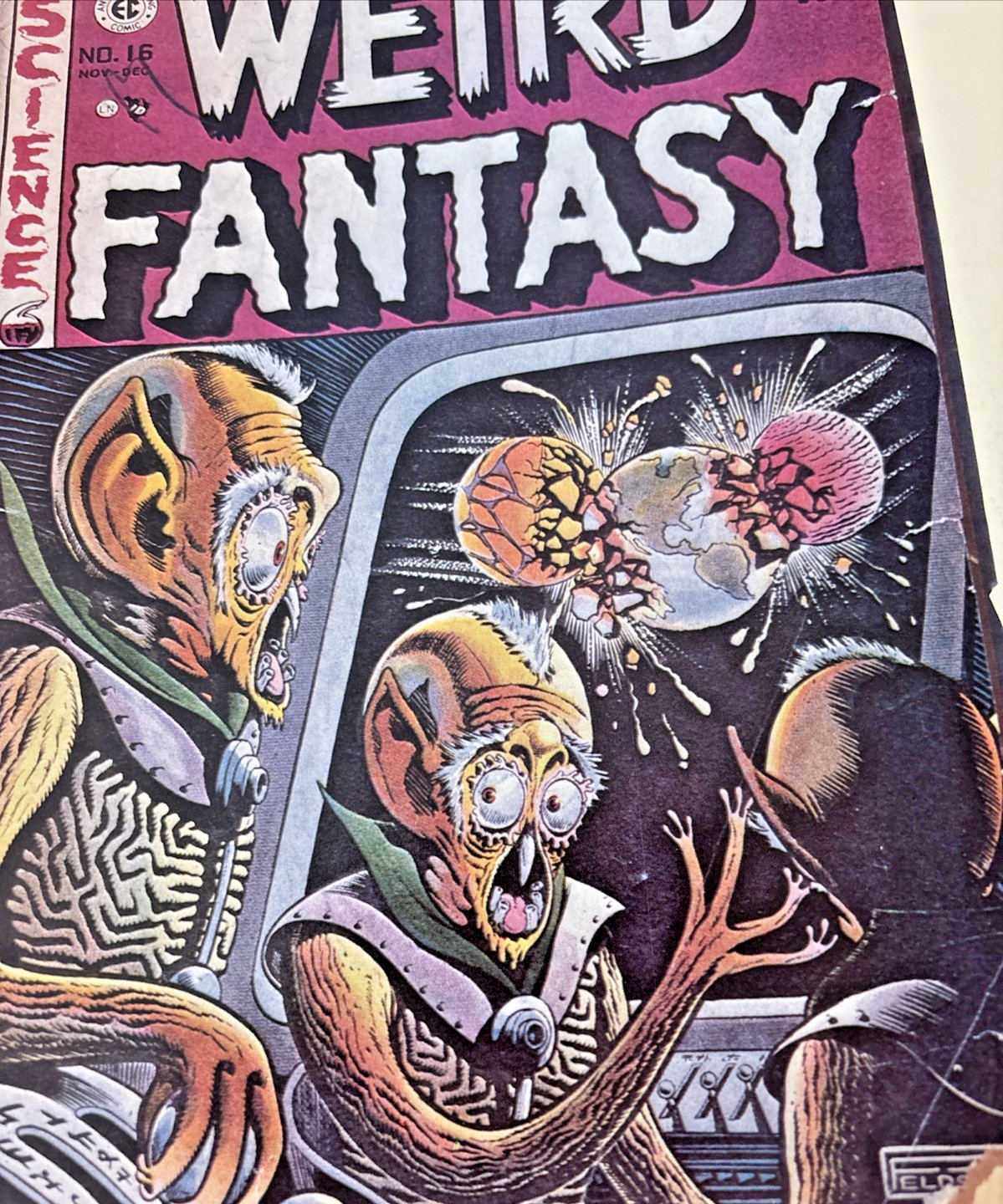 Vintage 1977 Comic Book Trivia Quiz & 1978 Alien Creatures Books Sci-Fi Horror