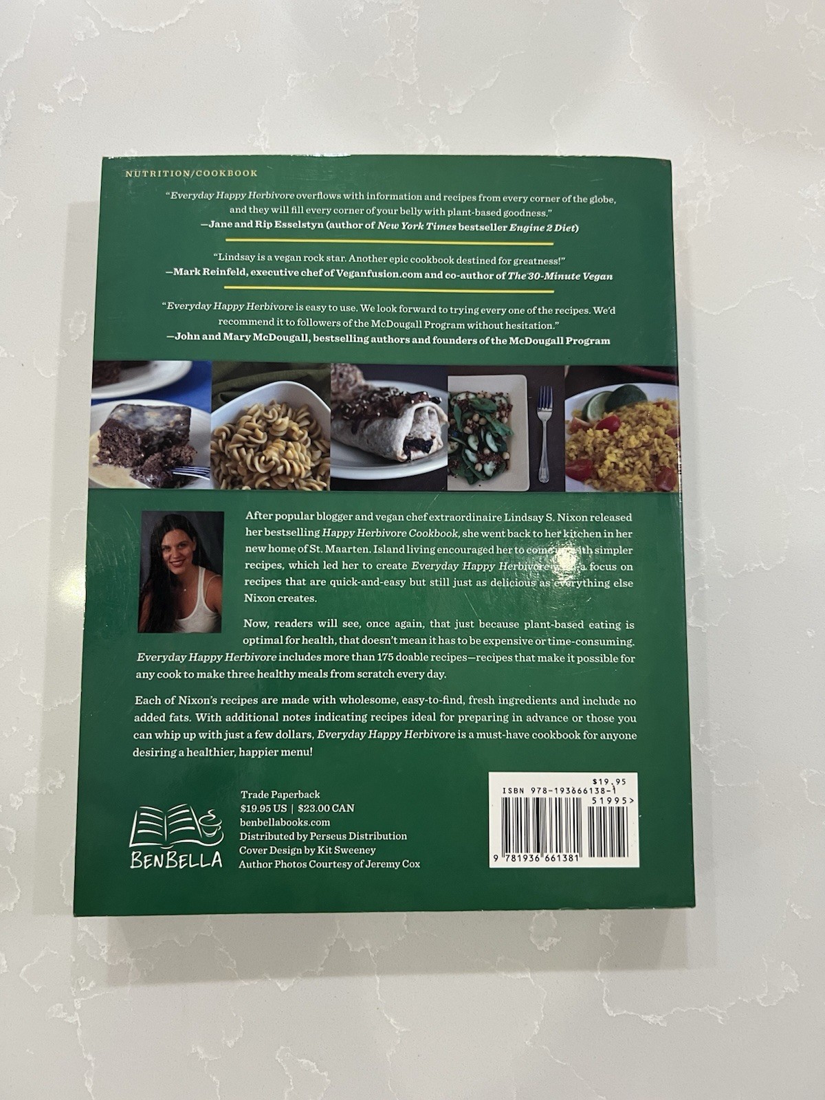 BenBella Books Everyday Happy Herbivore Lindsay Nixon Paperback Vegan 2011