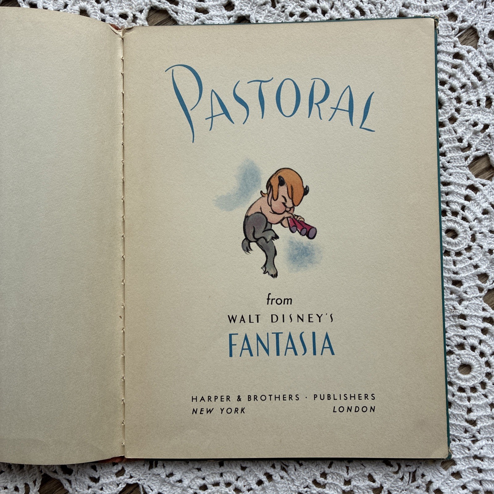 Pastoral Walt Disney’s Fantasia 1940 1st Edition