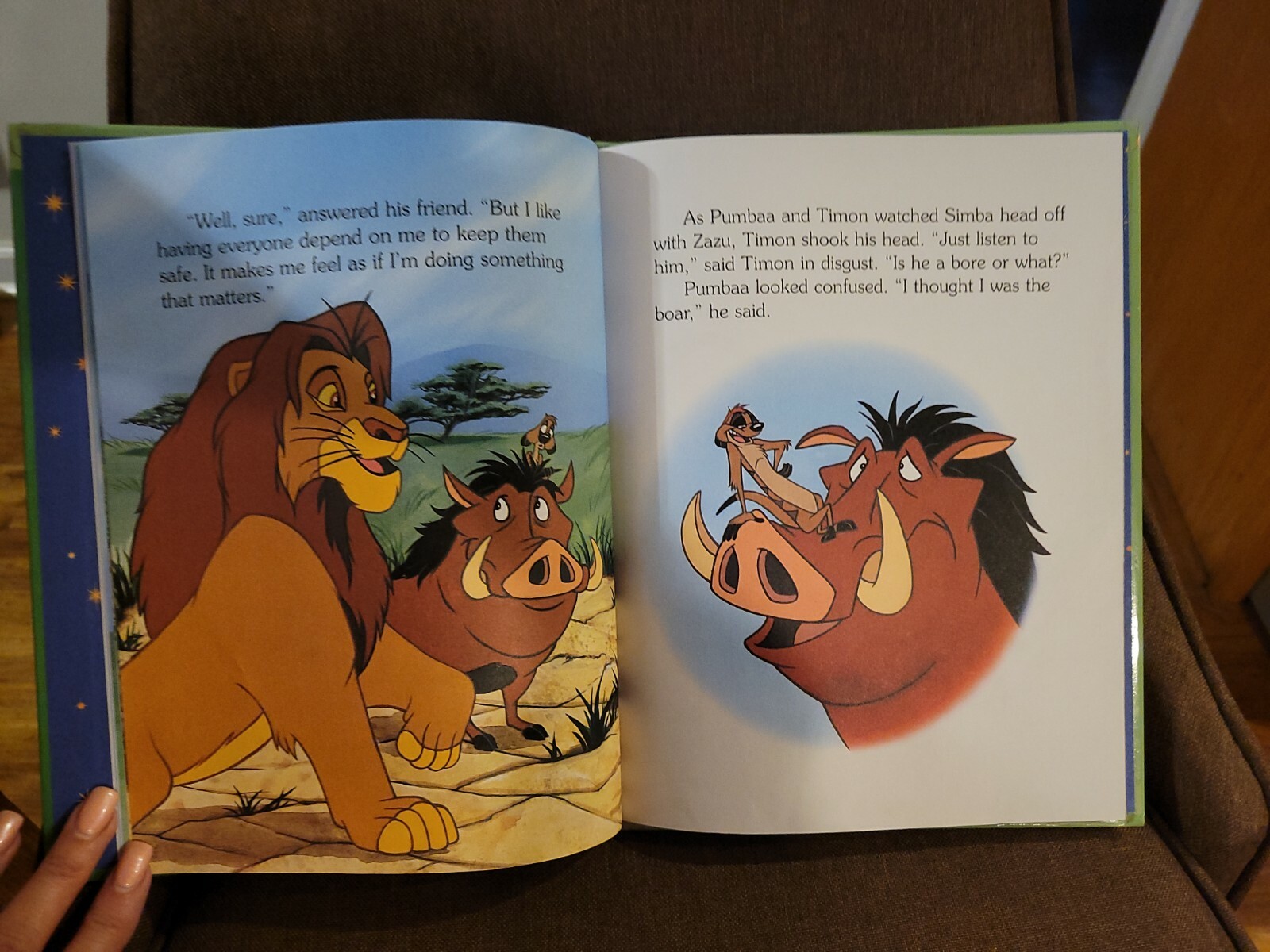 “Lion King The Pal Patrol” Hardcover Book Disney’s Storytime Treasures Library