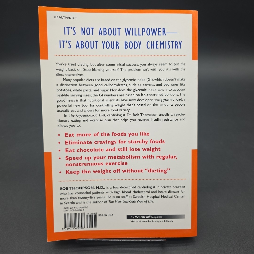 The Glycemic-Load Diet Rob Thompson paperback 2006