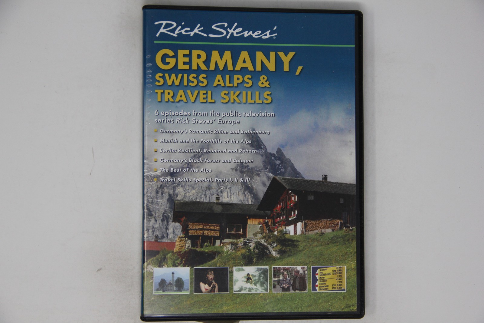 Rick Steves’ Germany Swiss Alps Travel Skills DVD