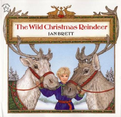 The Wild Christmas Reindeer – Paperback By Brett, Jan – GOOD