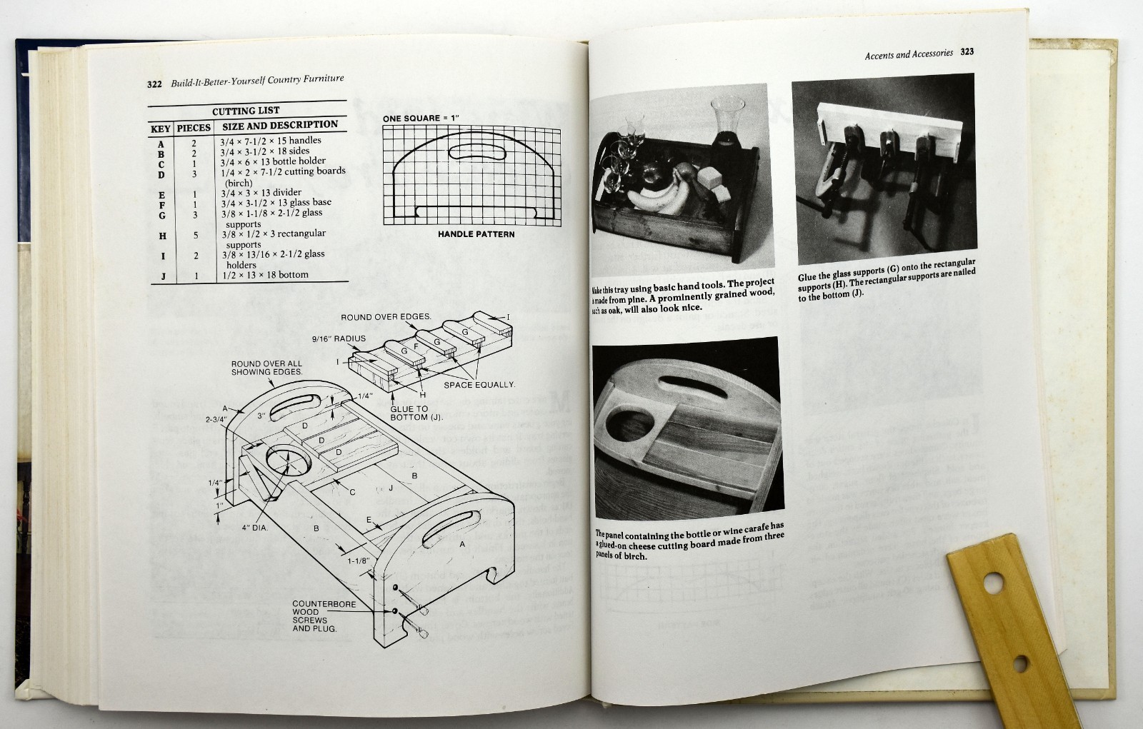 Build-It-Better-Yourself Country Furniture – Hardcover HC Family Handyman 1987