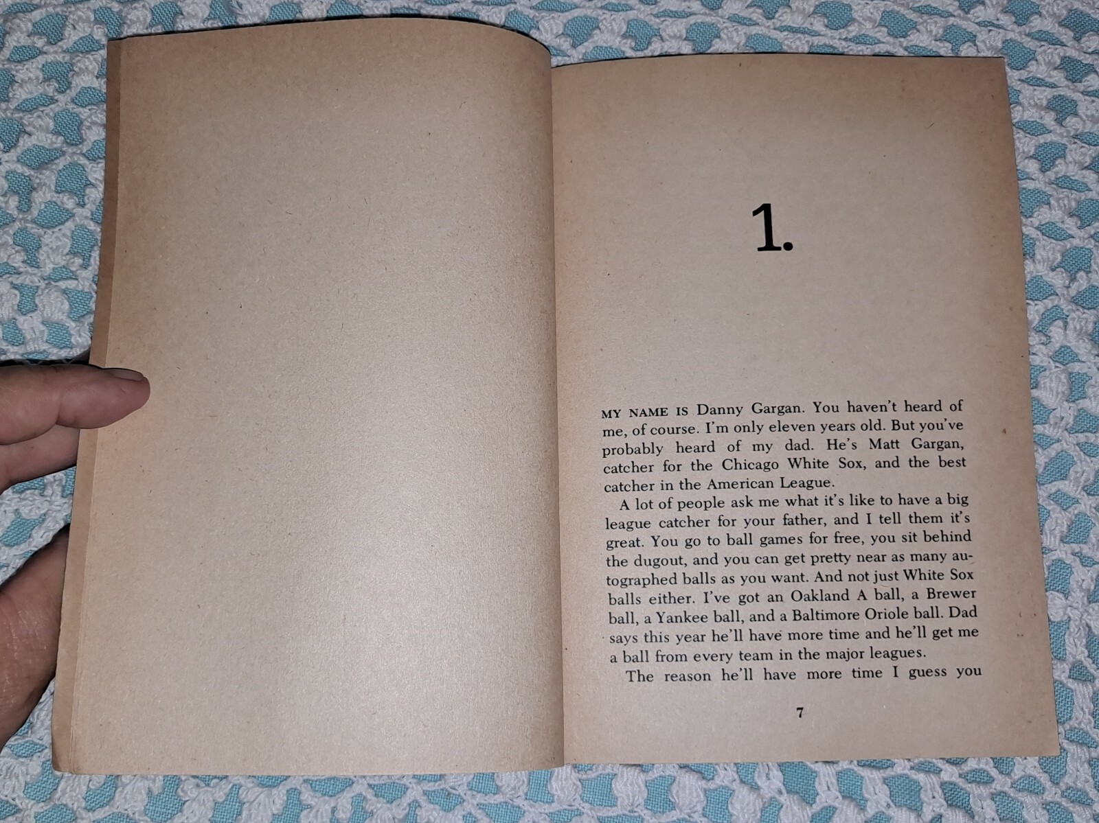 Matt Gargan’s Boy by Alfred Slote, 1977 (2nd Printing), Vintage PB, 158 pages