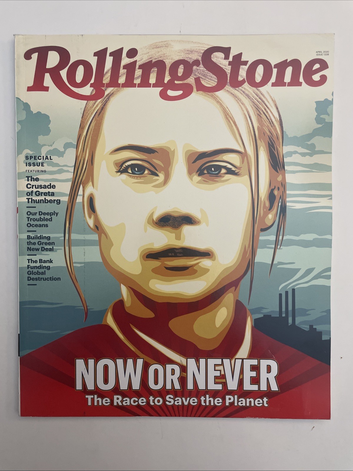 Rolling Stone Magazine #1338 April 2020 Music Now or Never Planet GRETA THUNBERG