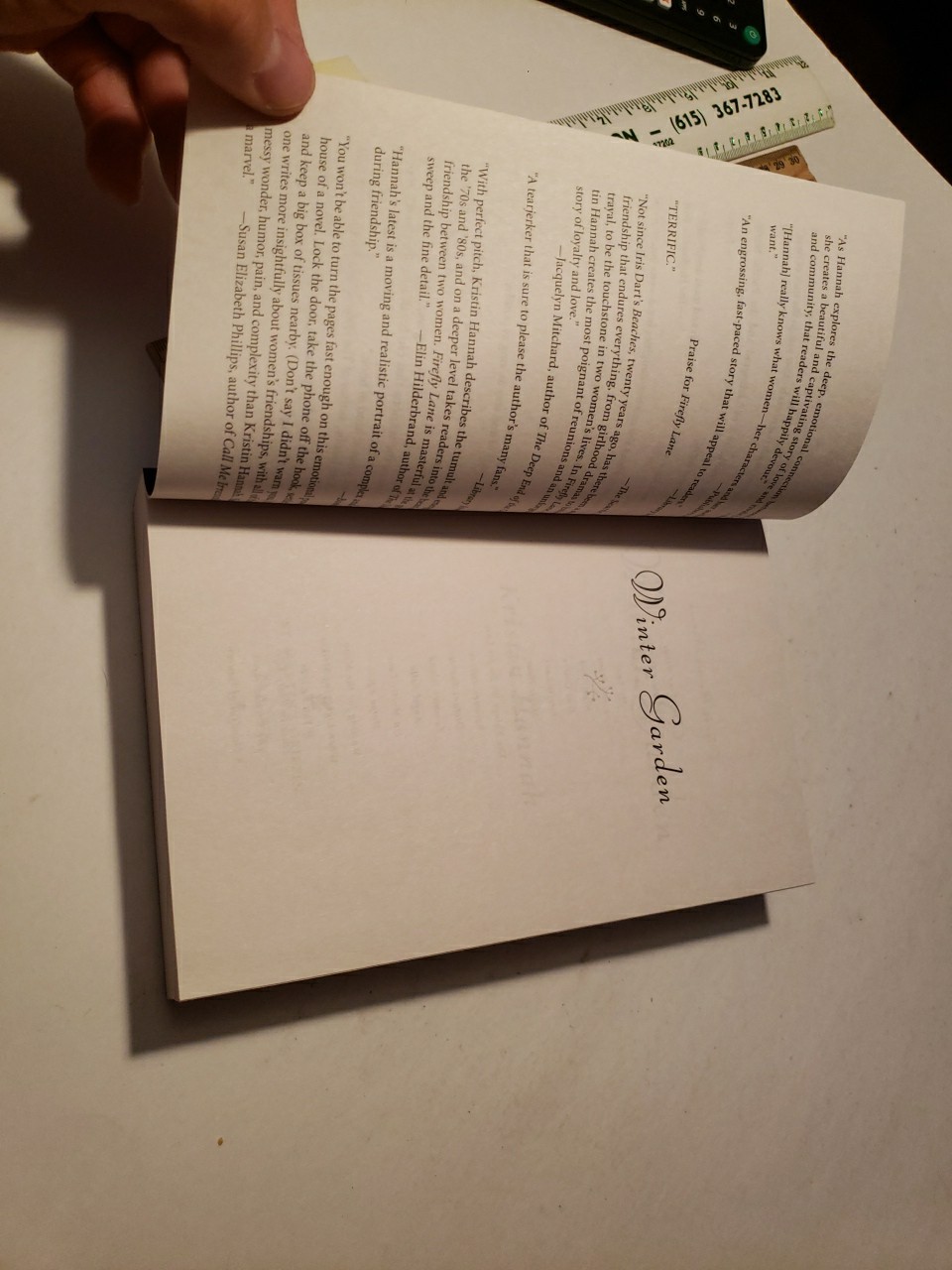 Winter Garden : A Novel by Kristin Hannah (2011, Trade Paperback)