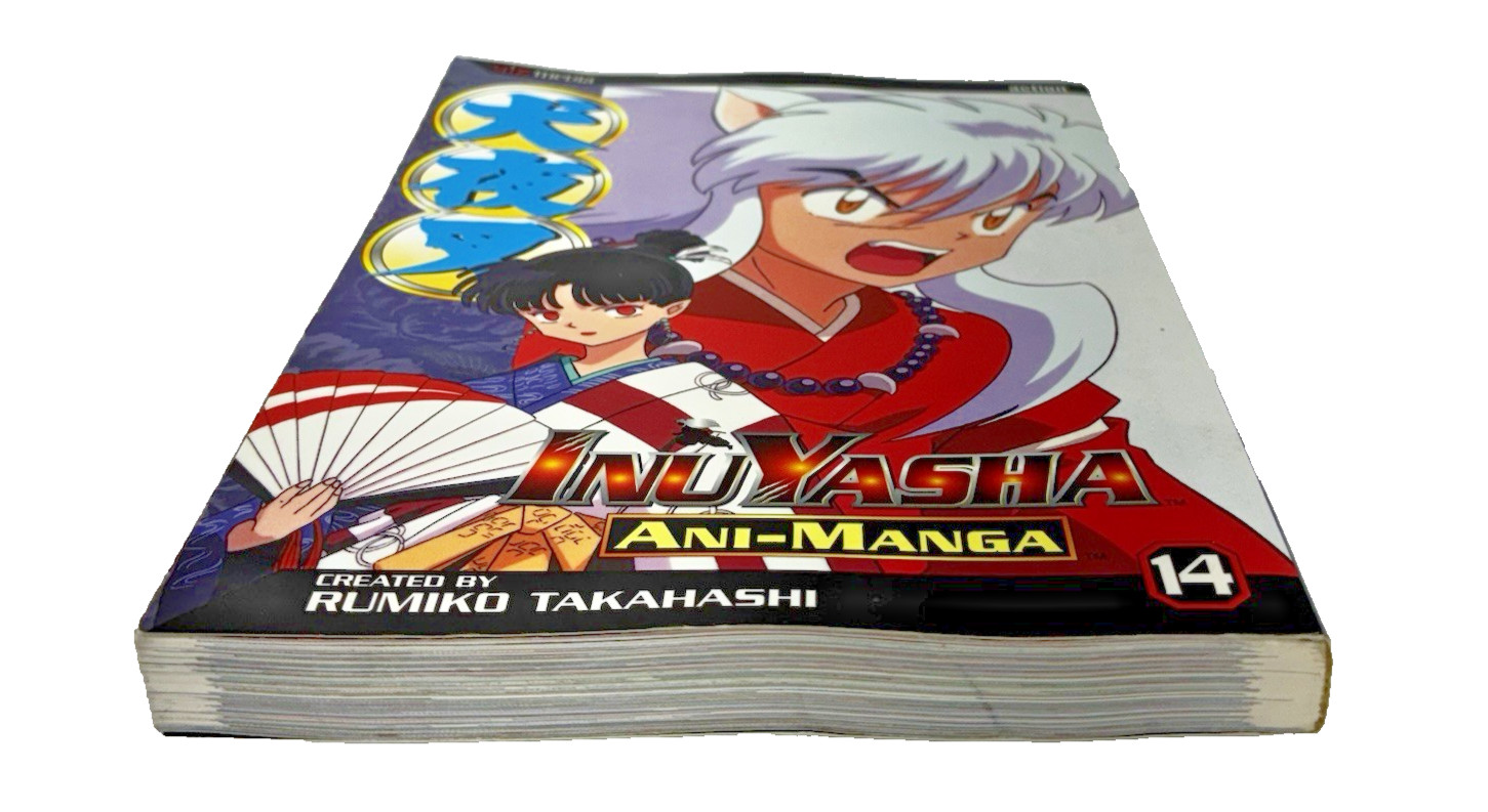 Inuyasha Ani-Manga Vol 14 by Rumiko Takahashi 2006 Viz Media First Printing