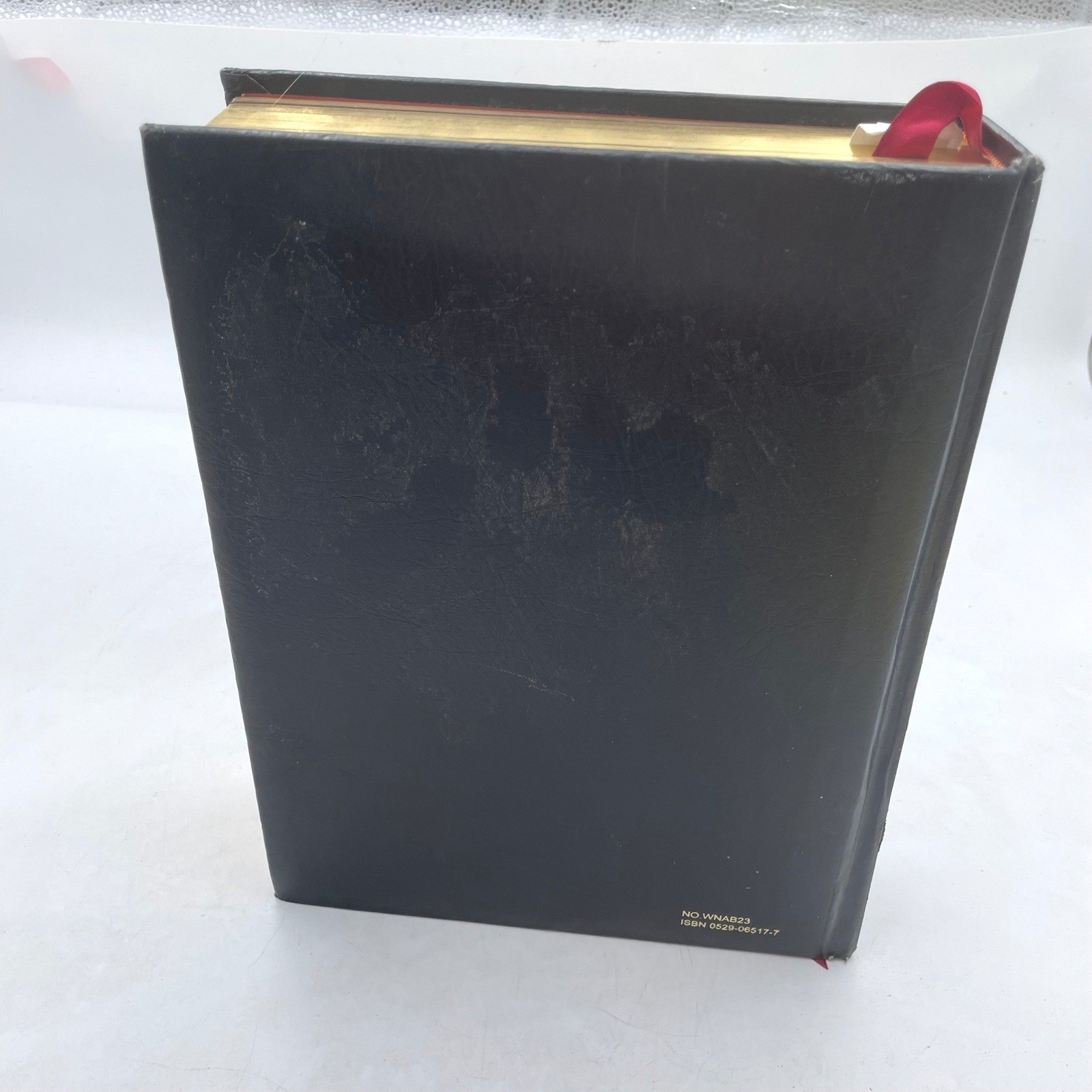 World Catholic Press New American Bible Black Gold Gilded Pope Benedict XVI