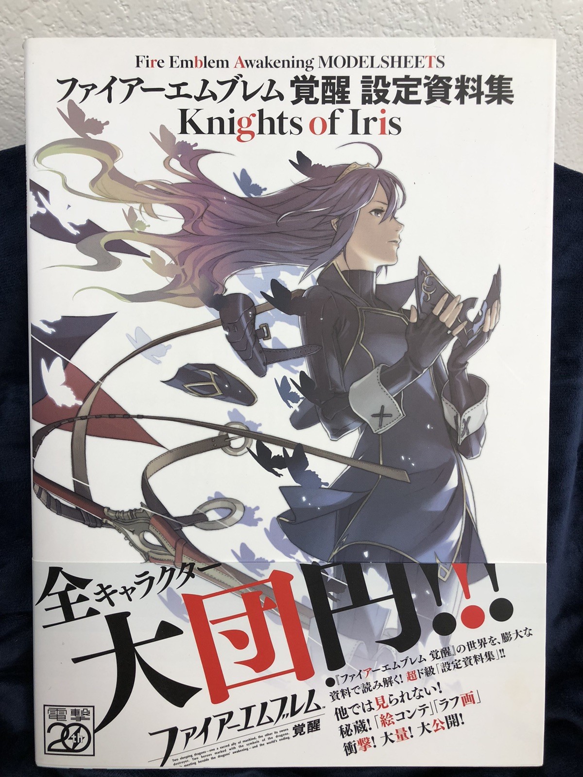 Fire Emblem Awakening Model Sheets Knights Of Iris Concept Art Book JDM MINT