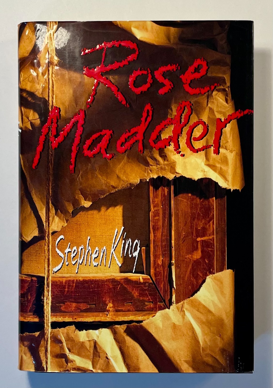 “Rose Madder” by Stephen King, First Edition 1995 HC/DJ Vintage