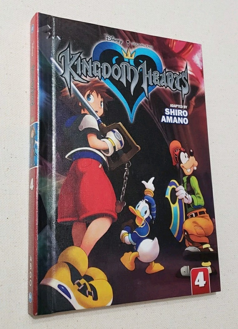 Kingdom Hearts Vol. 4 Manga Disney x Square Enix by Shiro Amano