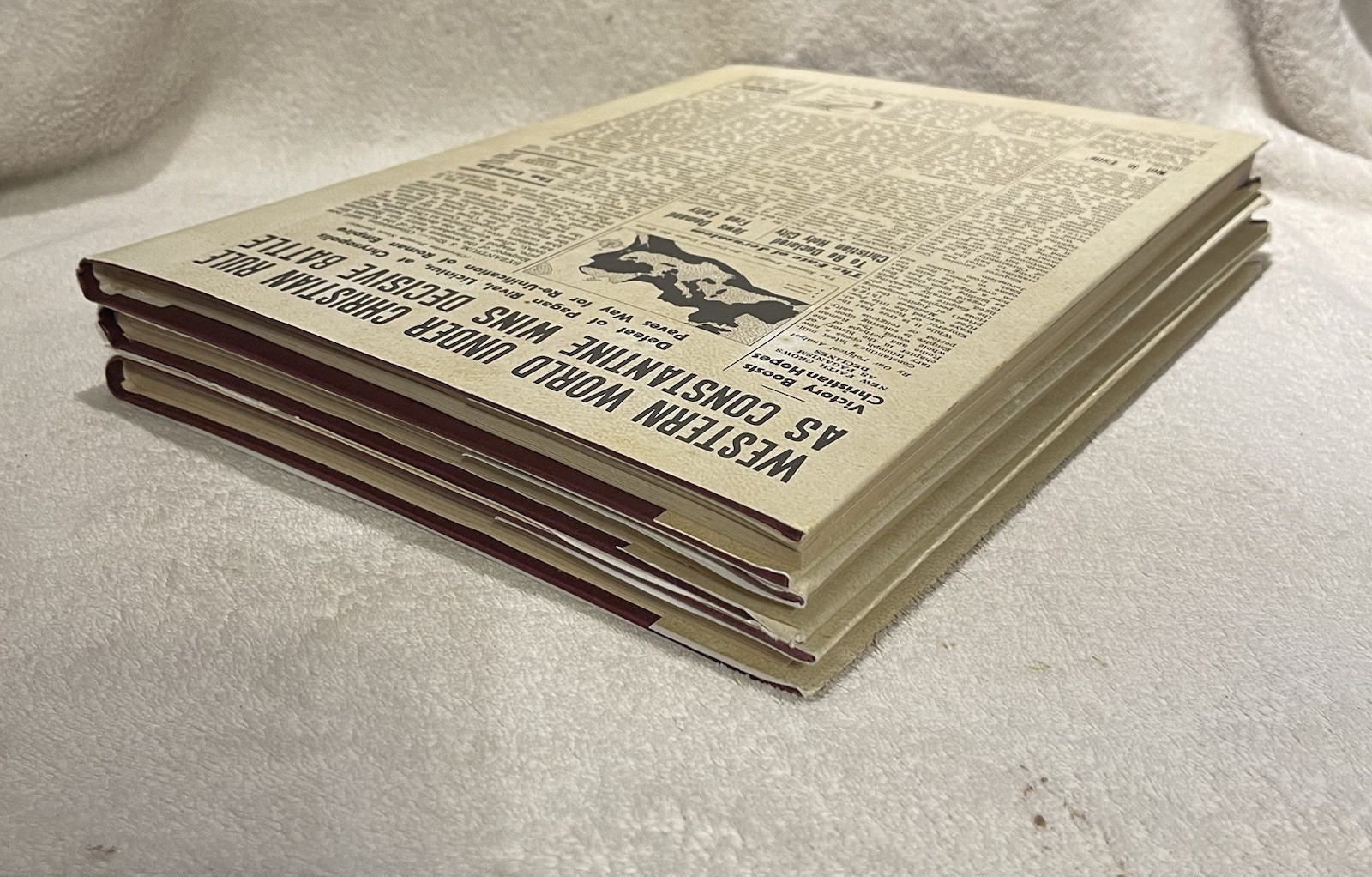 Chronicles News Of The Past Books Volumes 1-3 Newspaper Style Religious Texts
