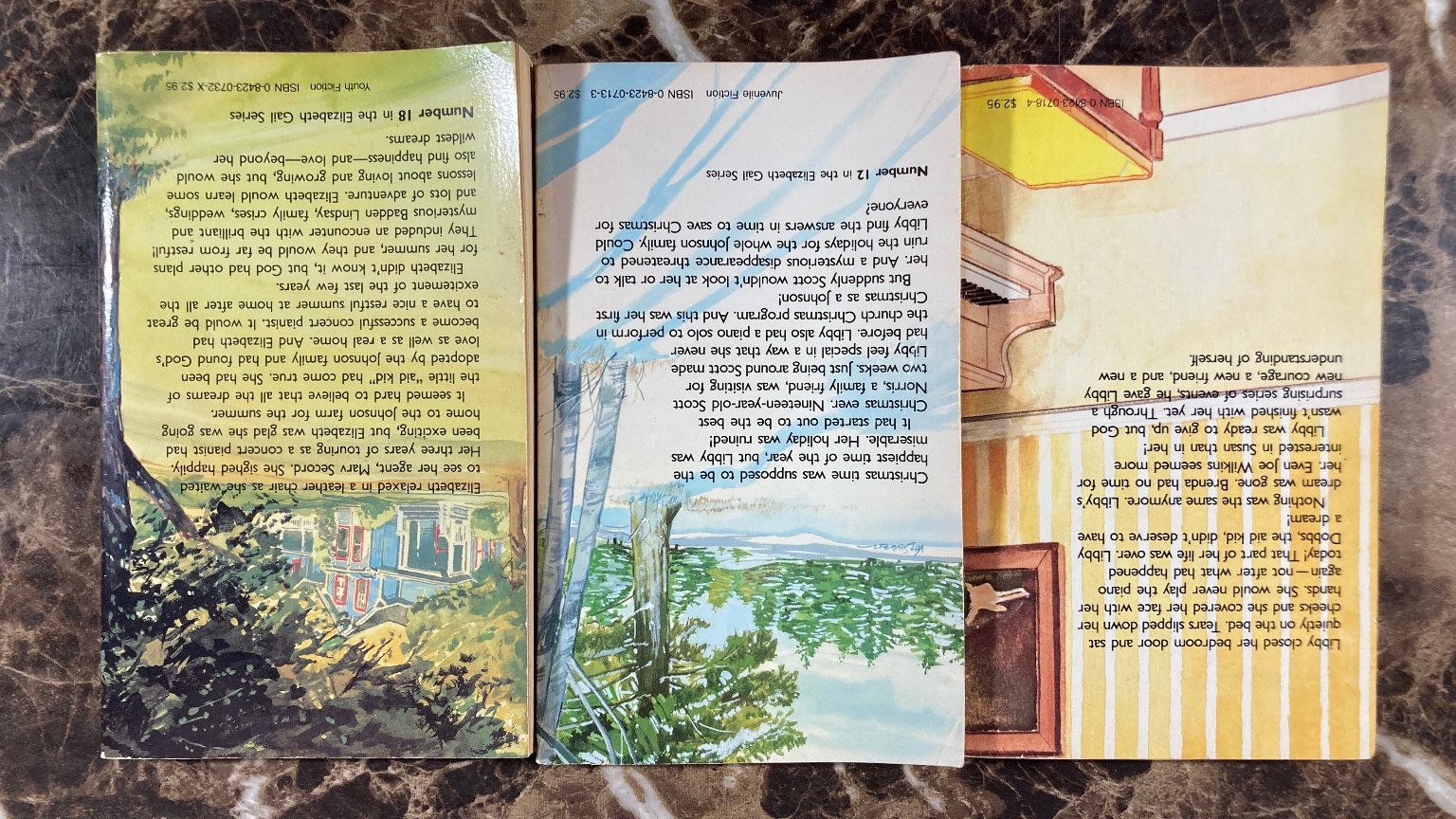 Elizabeth Gail Series 3-Book Lot Hilda Stahl Moody Press Mystery Juvenile