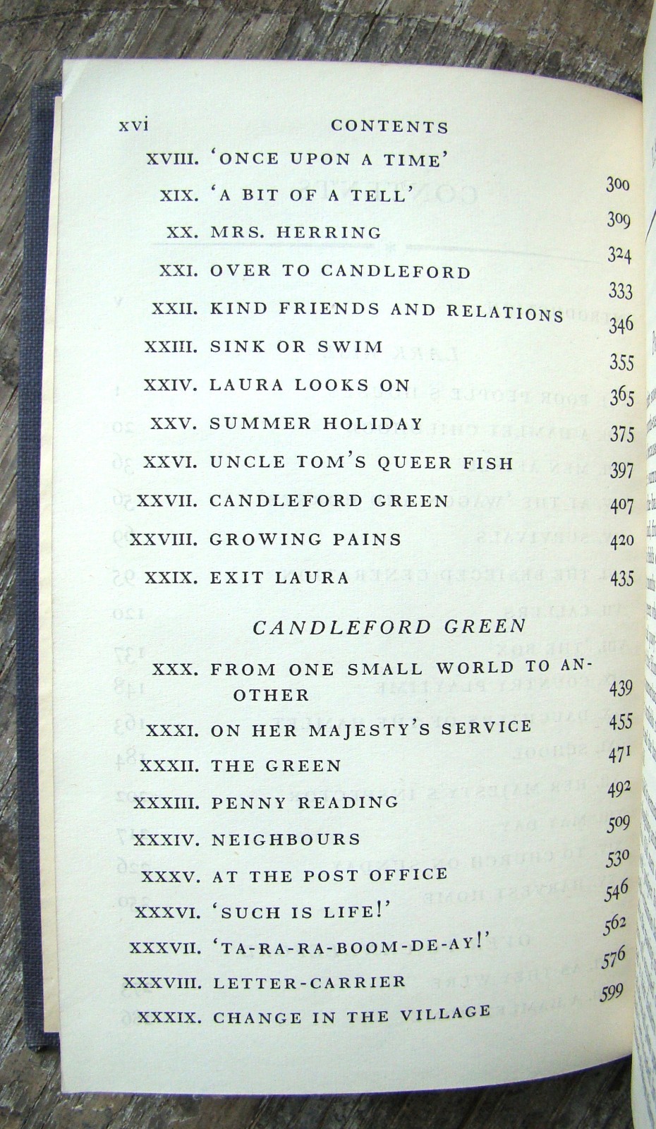 Lark Rise To Candleford ~1954 Vintage~ Thompson Trilogy Oxford & Buckinghamshire