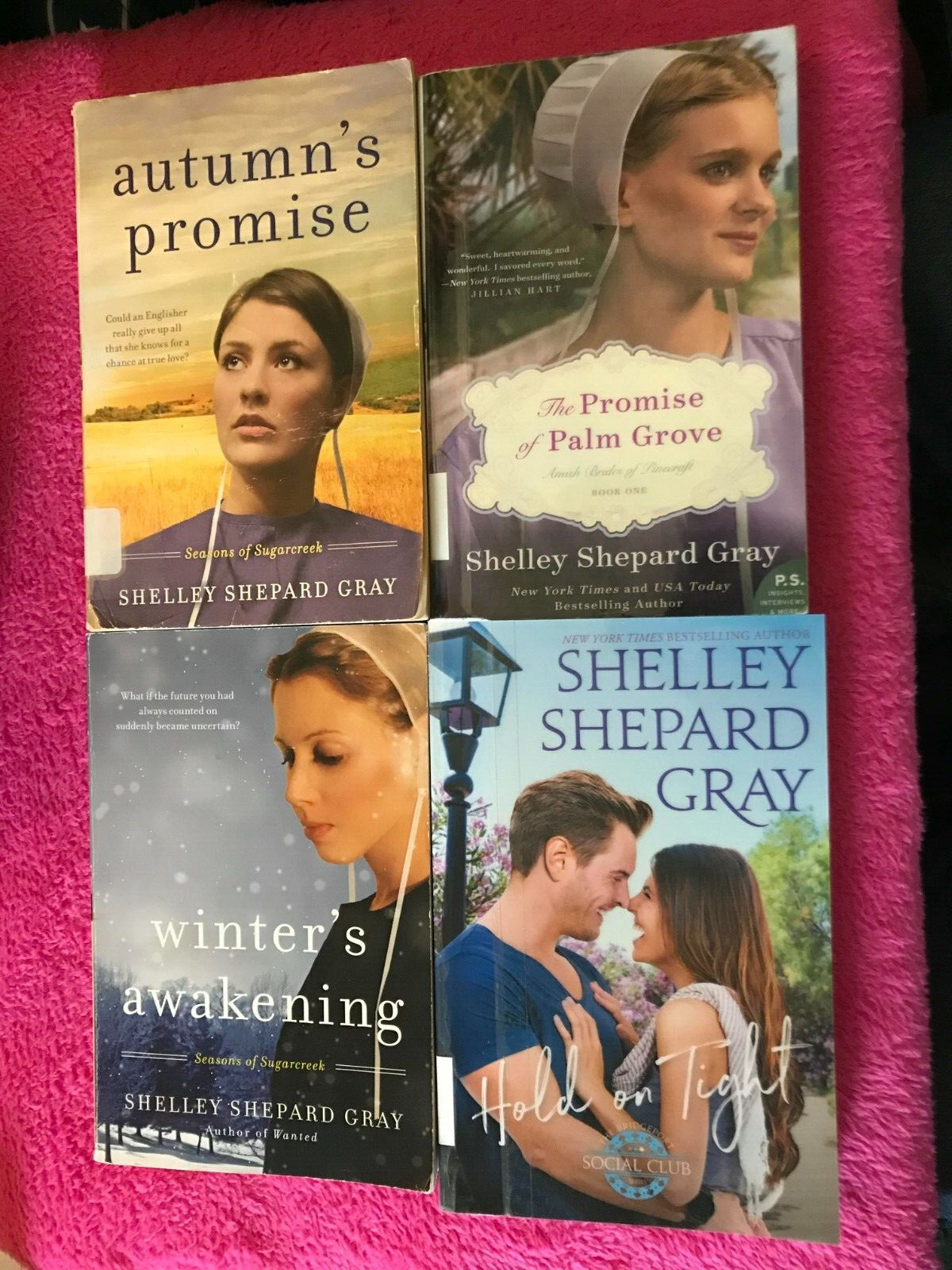 Shelley Shepard Gray 4 Book Lot – Winter’s Awakening, Autumn’s Promise & More