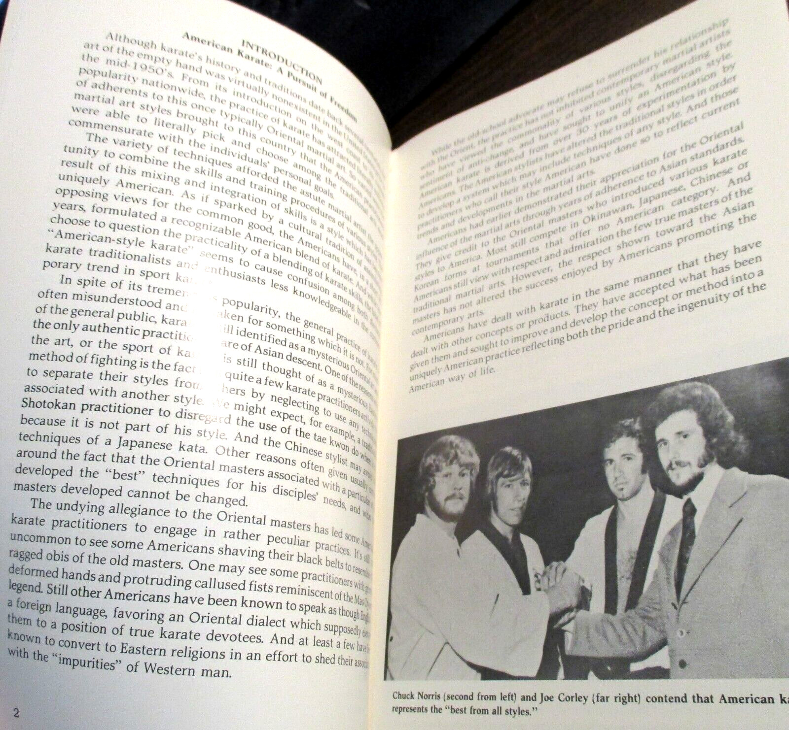 DEVELOPMENT OF AMERICAN KARATE, HISTORY & SKILLS, Jerry Beasley, 1983, 75 pages+