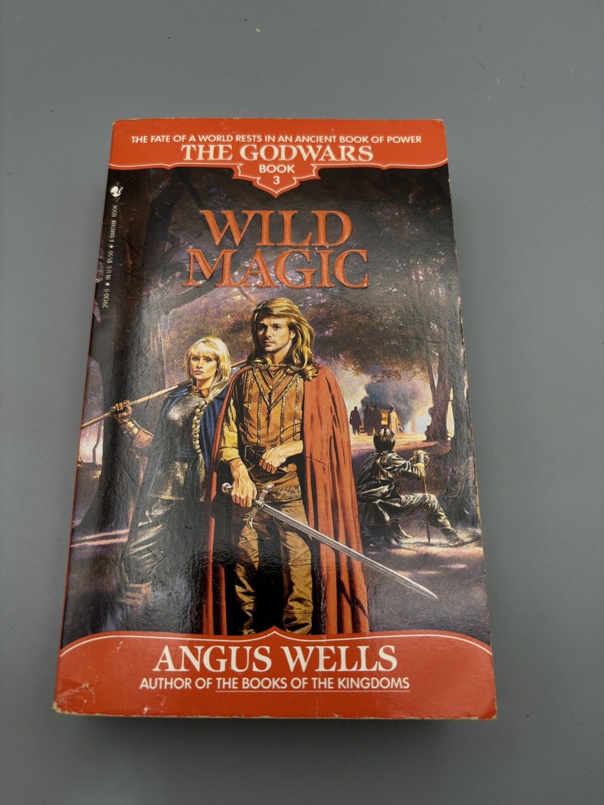 Wild Magic (The Godwars, Book 3) – Mass Market Paperback By Wells, Angus – GOOD