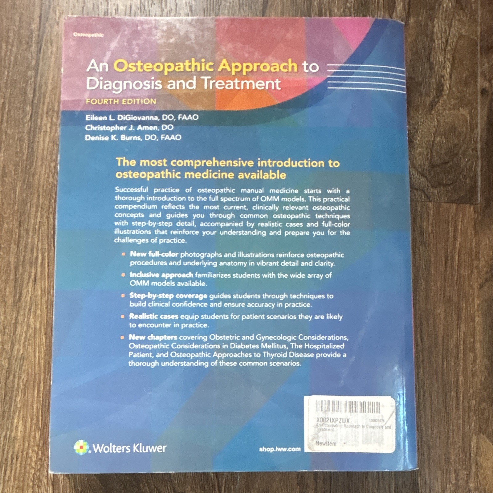 Wolters Kluwer – Osteopathic Approach to Diagnosis & Treatment 4th Ed