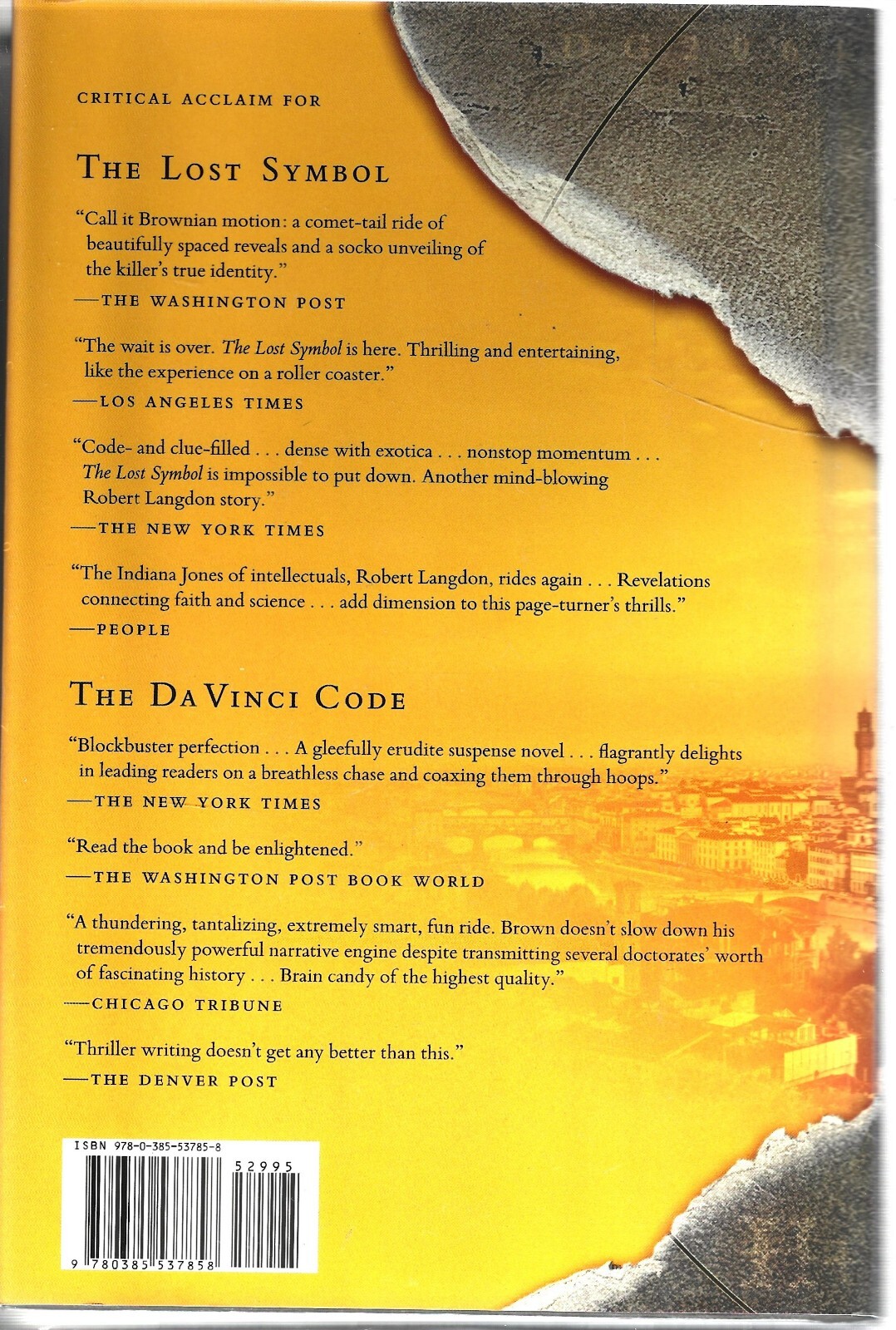 Inferno by Dan Brown (2013 Doubleday)