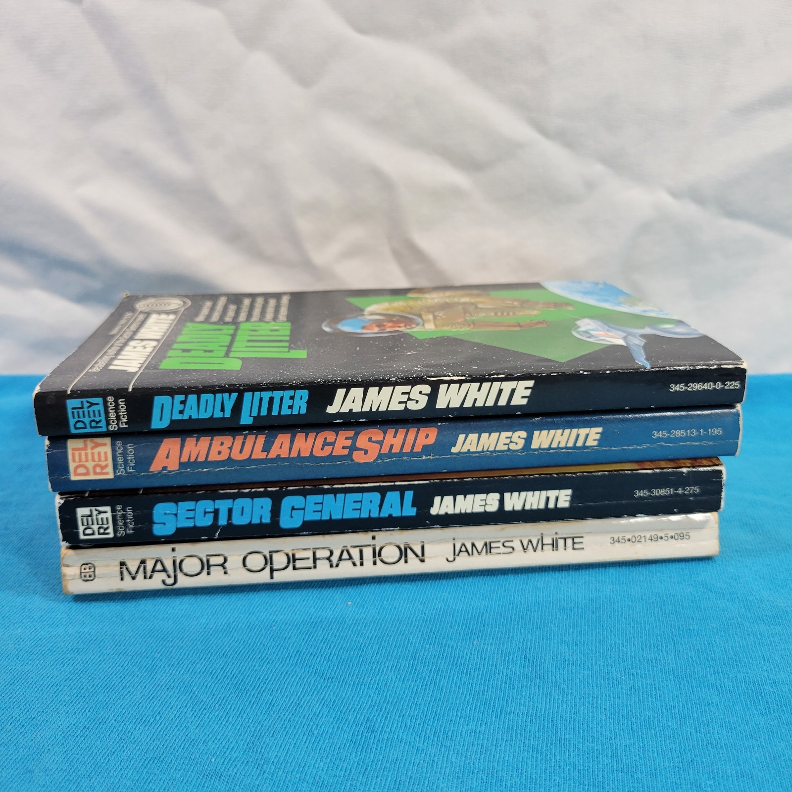 James White 4 PB Book Lot Deadly Litter Major Operation Ambulance Ship Sci-Fi