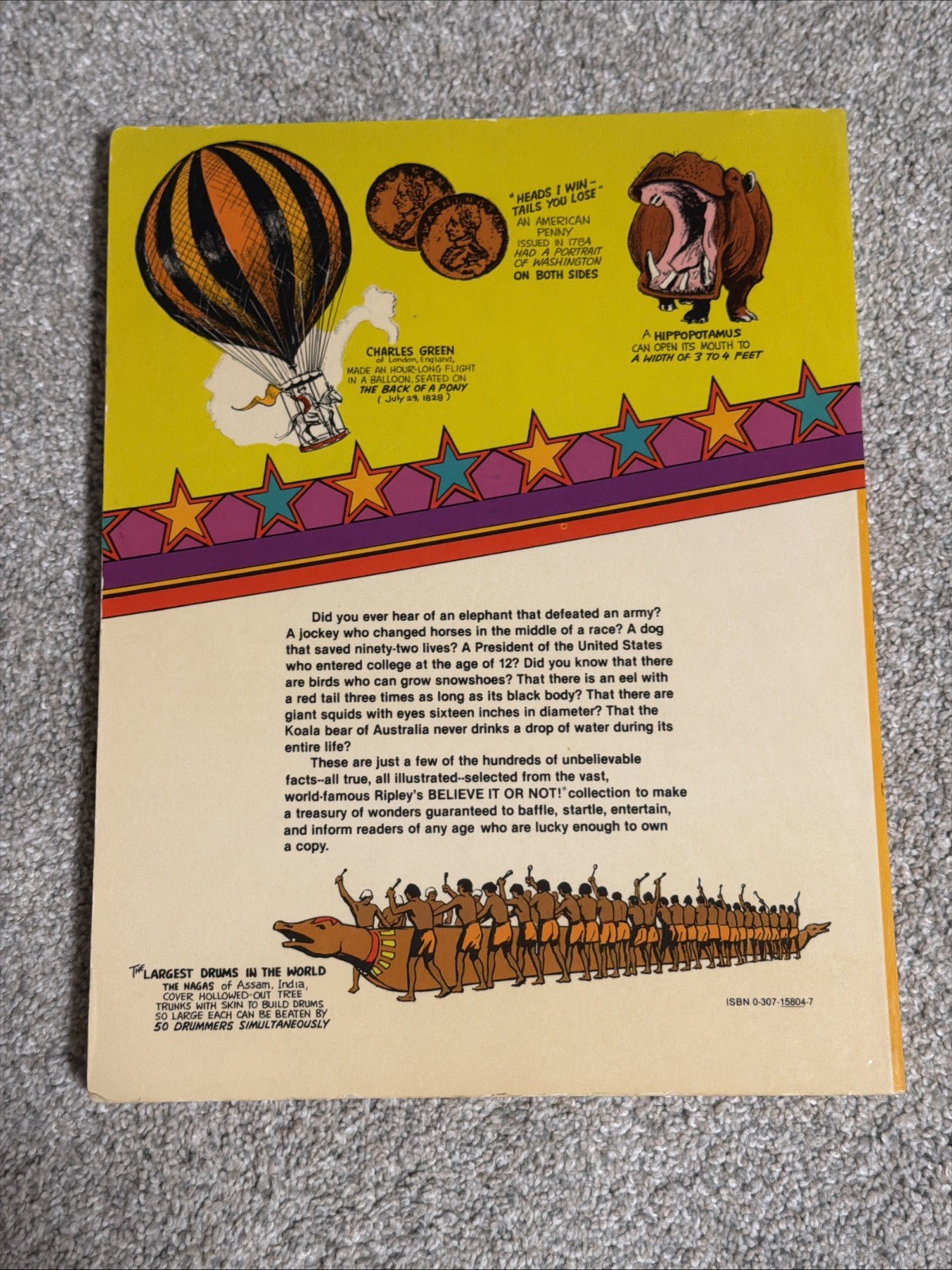 Ripleys Believe It Or Not Golden Books Paperback First Golden Press Edition