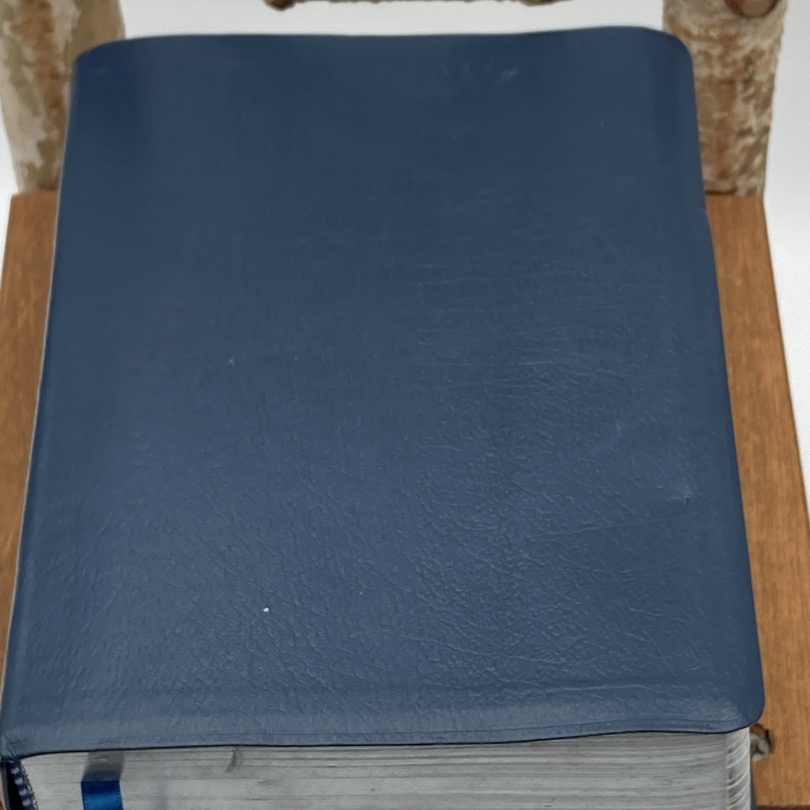 LDS Quad Combination Scriptures Bible Book of Mormon D&C Blue Simulated Leather