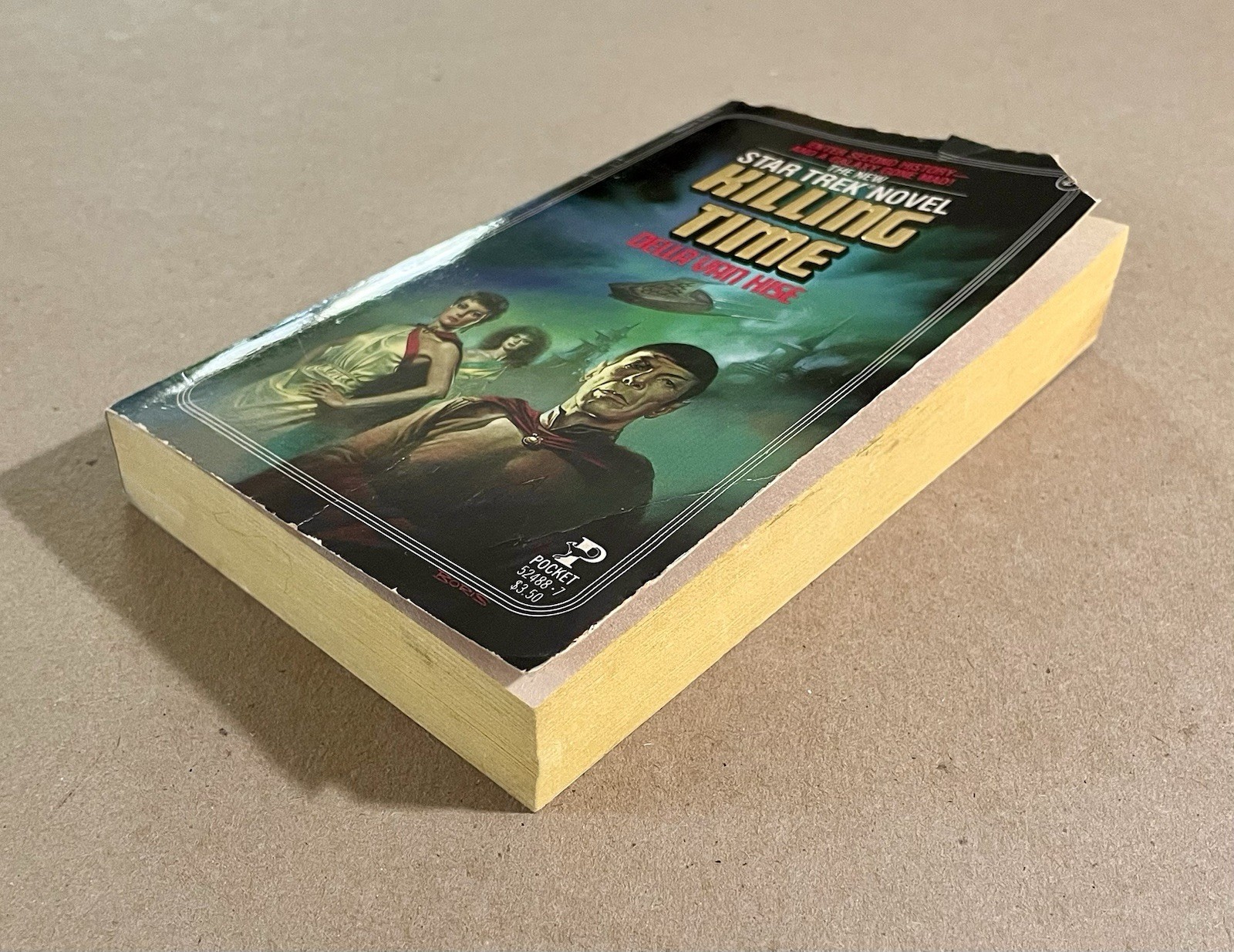 A Star Trek Novel: Killing Time, Della Van Hise, (1985, PB) 1ST PRINTING