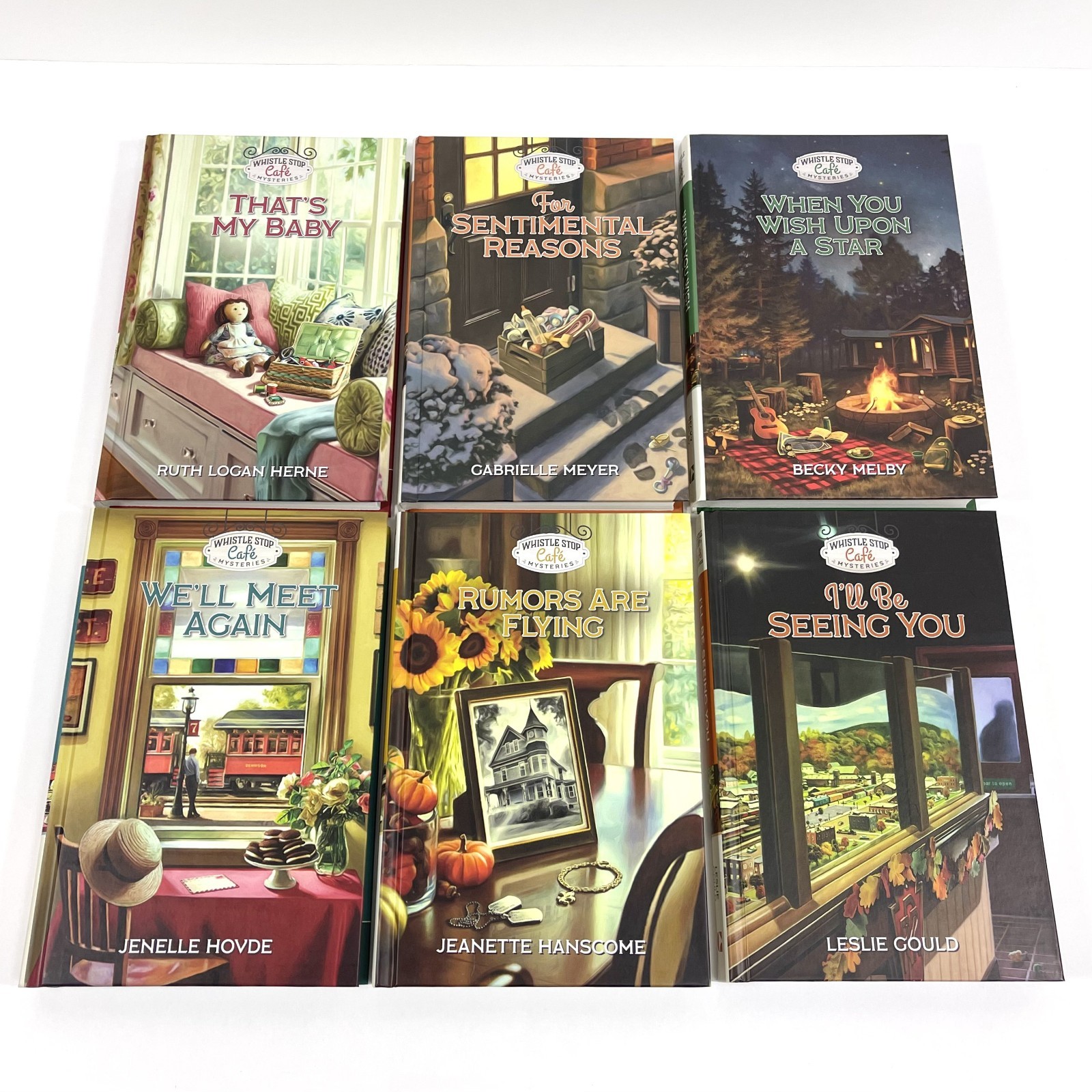 Lot of 22 Guideposts Whistle Stop Cafe Mysteries Books