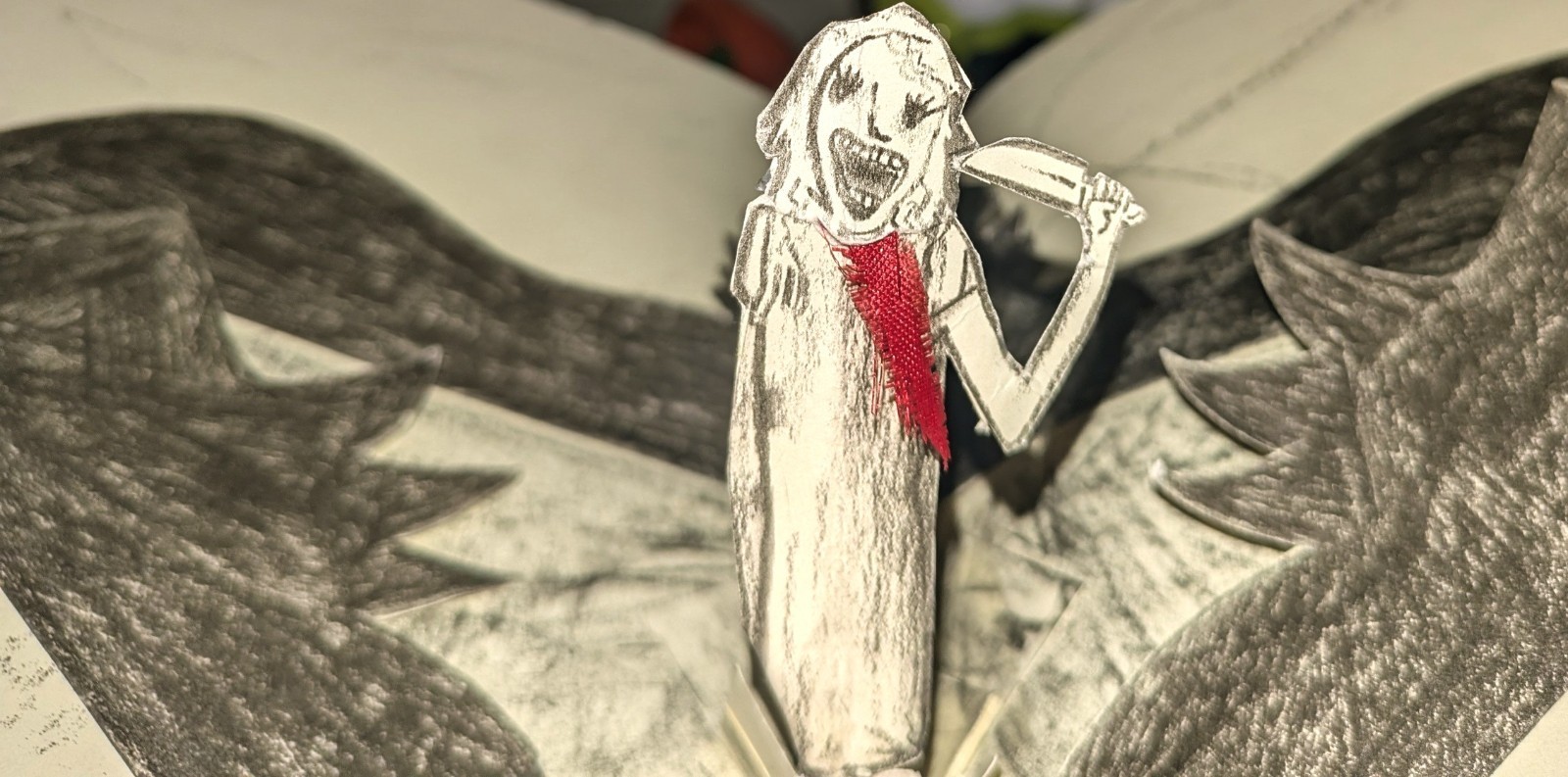 RARE Babadook Pop-up Book Hand Signed First Edition Mister Babadook