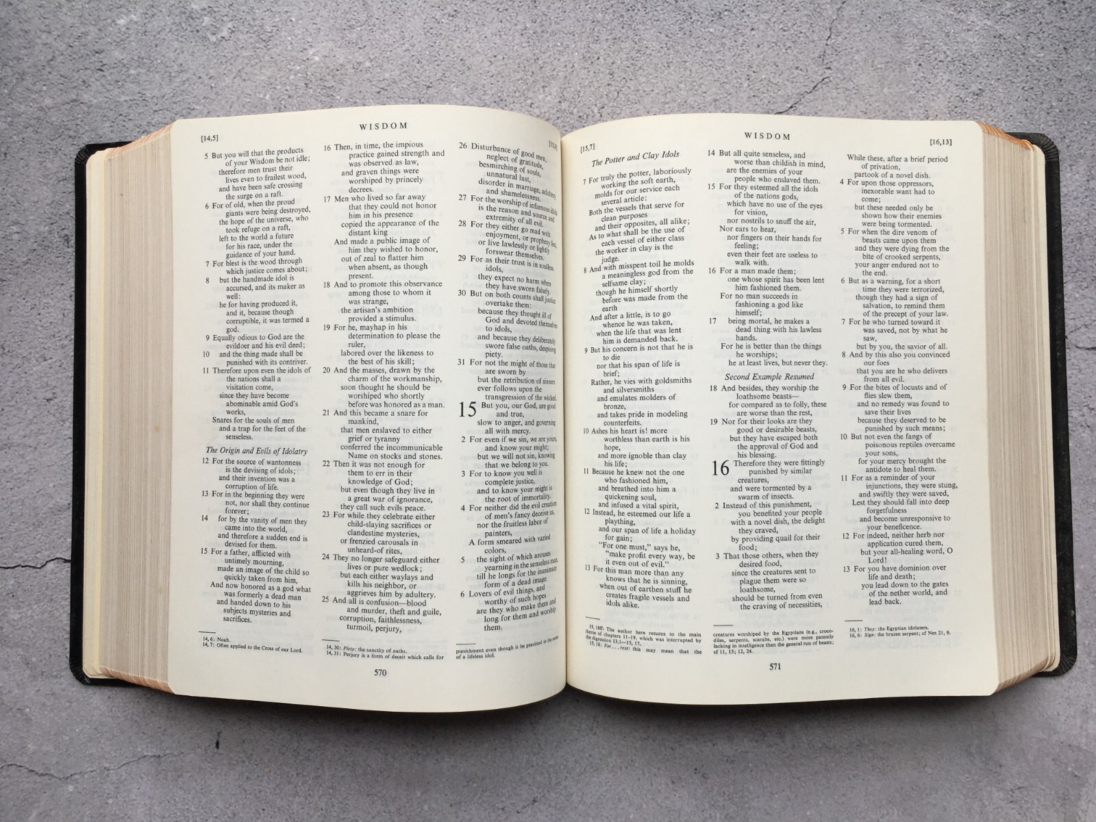 Holy Bible New American Bible NAB Catholic Press World 1971 First Edition