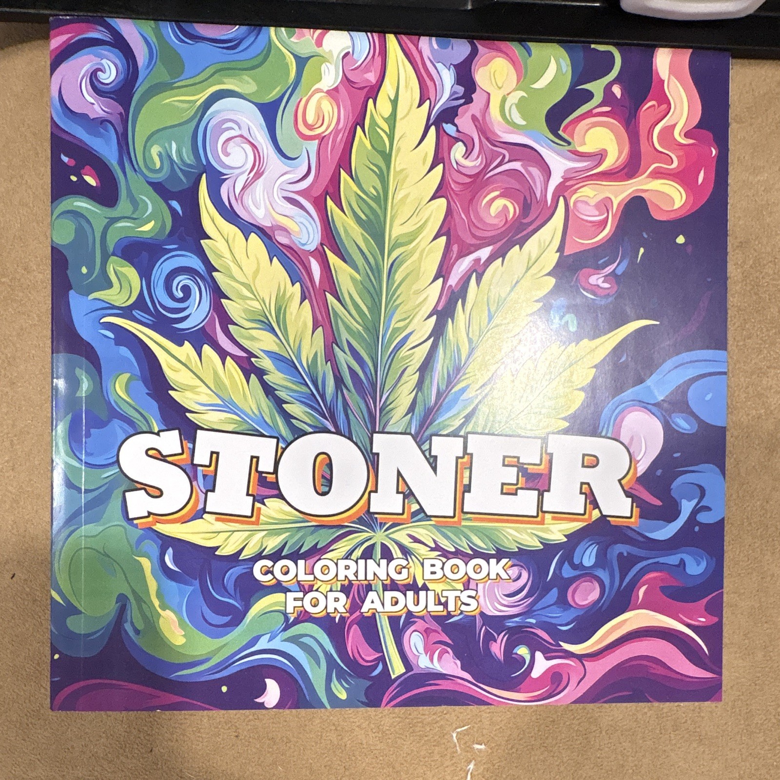 Adult Coloring Books STONER Adult Coloring Book Paperback Cannabis English