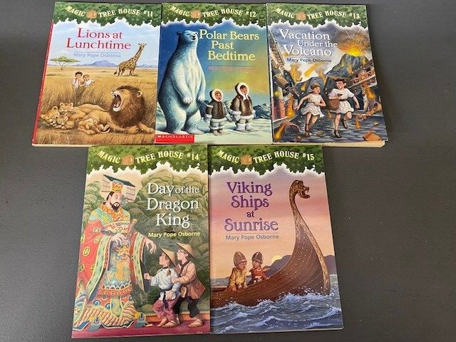 Magic Tree House Kids Chapter Books you pick 1-5, 1-10, 11-15 bundles paperback