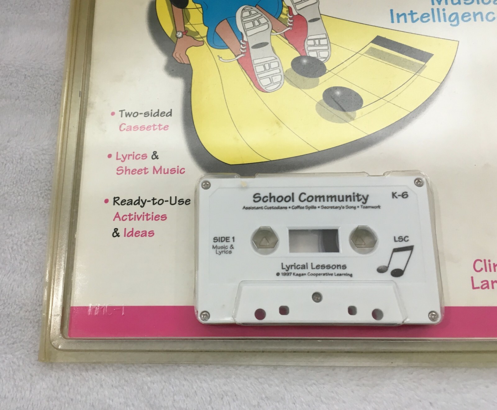 LYRICAL LESSONS SCHOOL COMMUNITY GRADES K – 6 / CASSETTE TAPE AND IDEA BOOKLET