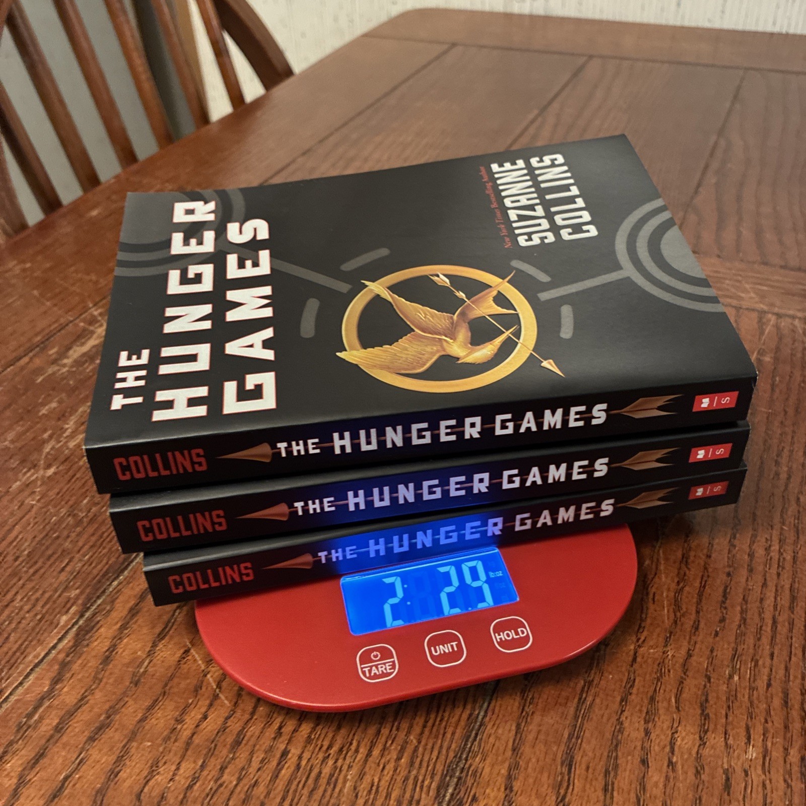 The Hunger Games By Suzanne Collins 1st Print PB-Lot Of 3