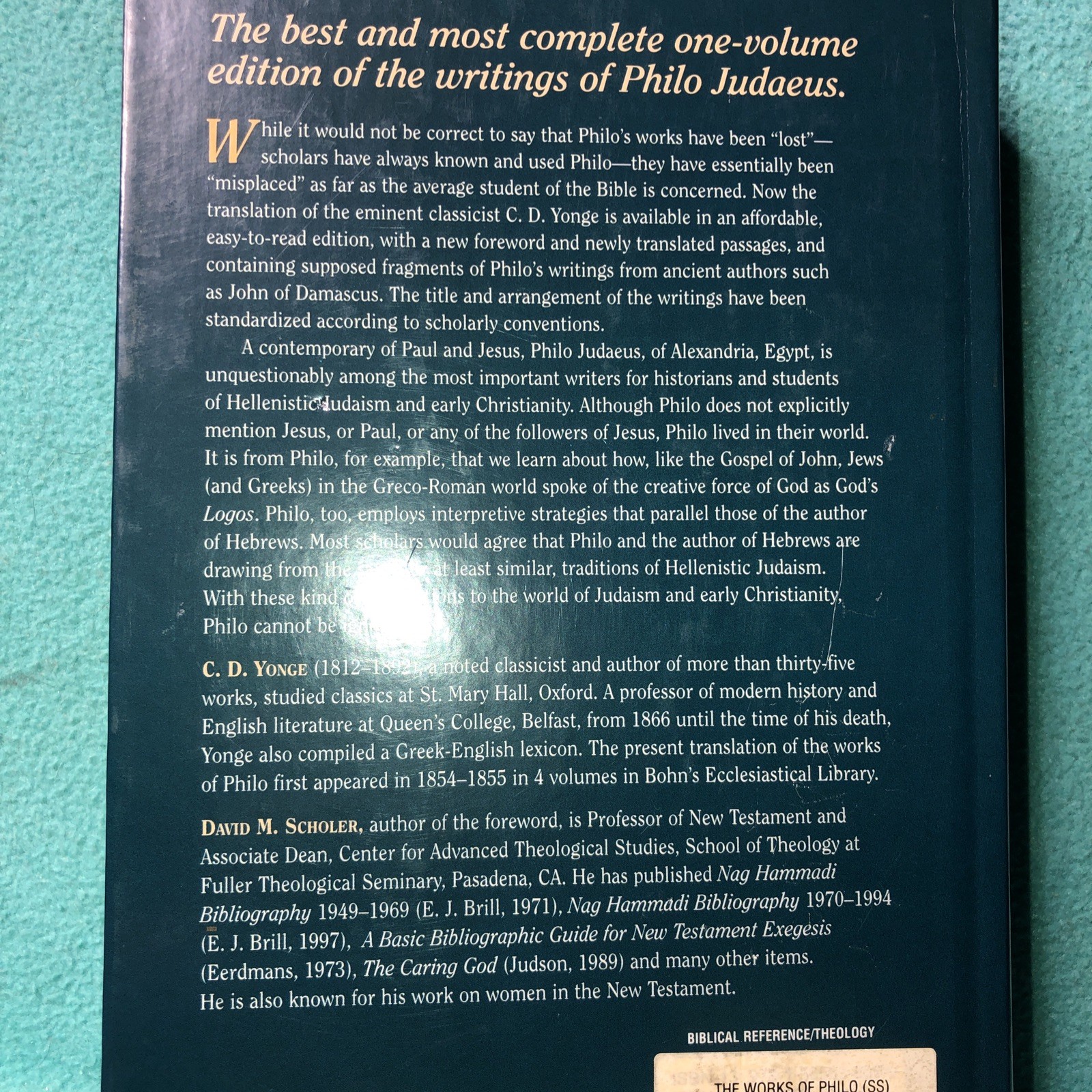 Hb The Works PHILO Unabridged Updated Version ” lot v”