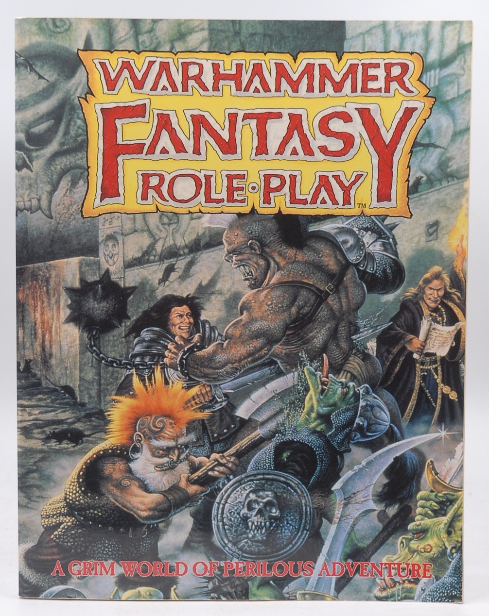 Warhammer Fantasy Roleplay : A Grim World of Perilous Adventure Halliwell, Richa