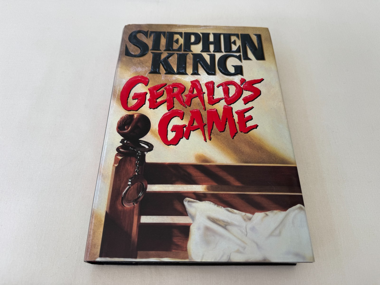 Gerald’s Game STEPHEN KING 1992 Hardcover w/ Dust Jacket 1ST Edition 1ST Printng