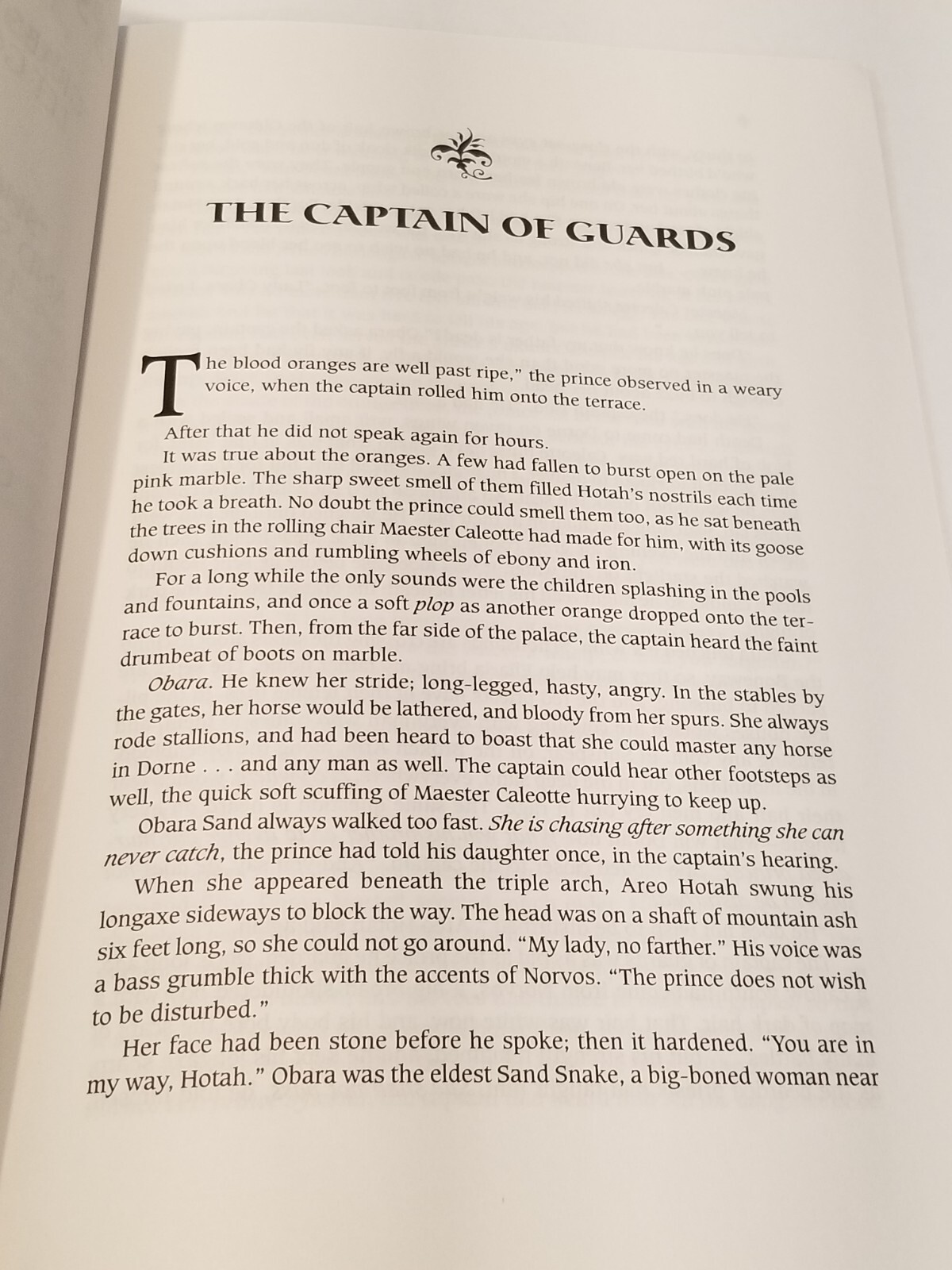 A Feast for Crows SIGNED Excerpt The Captain of The Guards George RR Martin GRRM