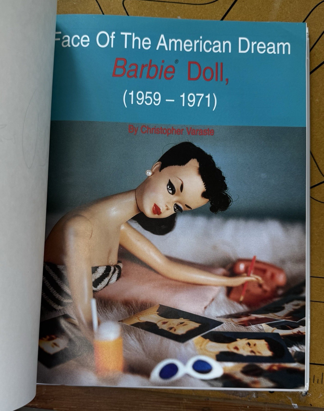 Face of the American Dream Barbie Doll 1959-1971 By Christopher Varaste VTG 1999