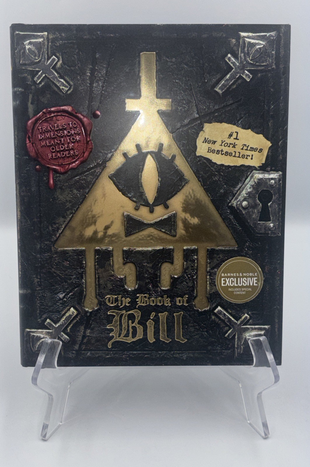 ALEX HIRSCH SIGNED AUTOGRAPHED BOOK OF BILL 1ST EDITION DIPPER GRAVITY FALLS #3