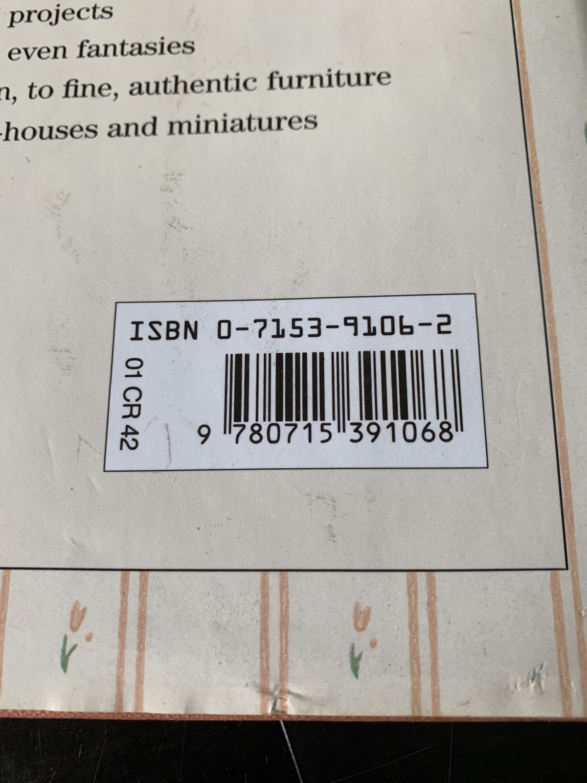 VTG 1990 Making Miniatures in 1/12 Scale – Hardcover – Venus &Martin Dodge Nice!